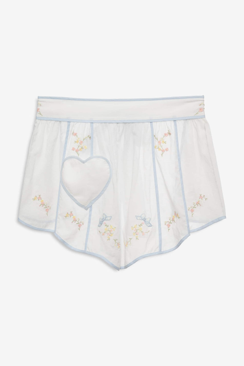Baby Bows Apron White