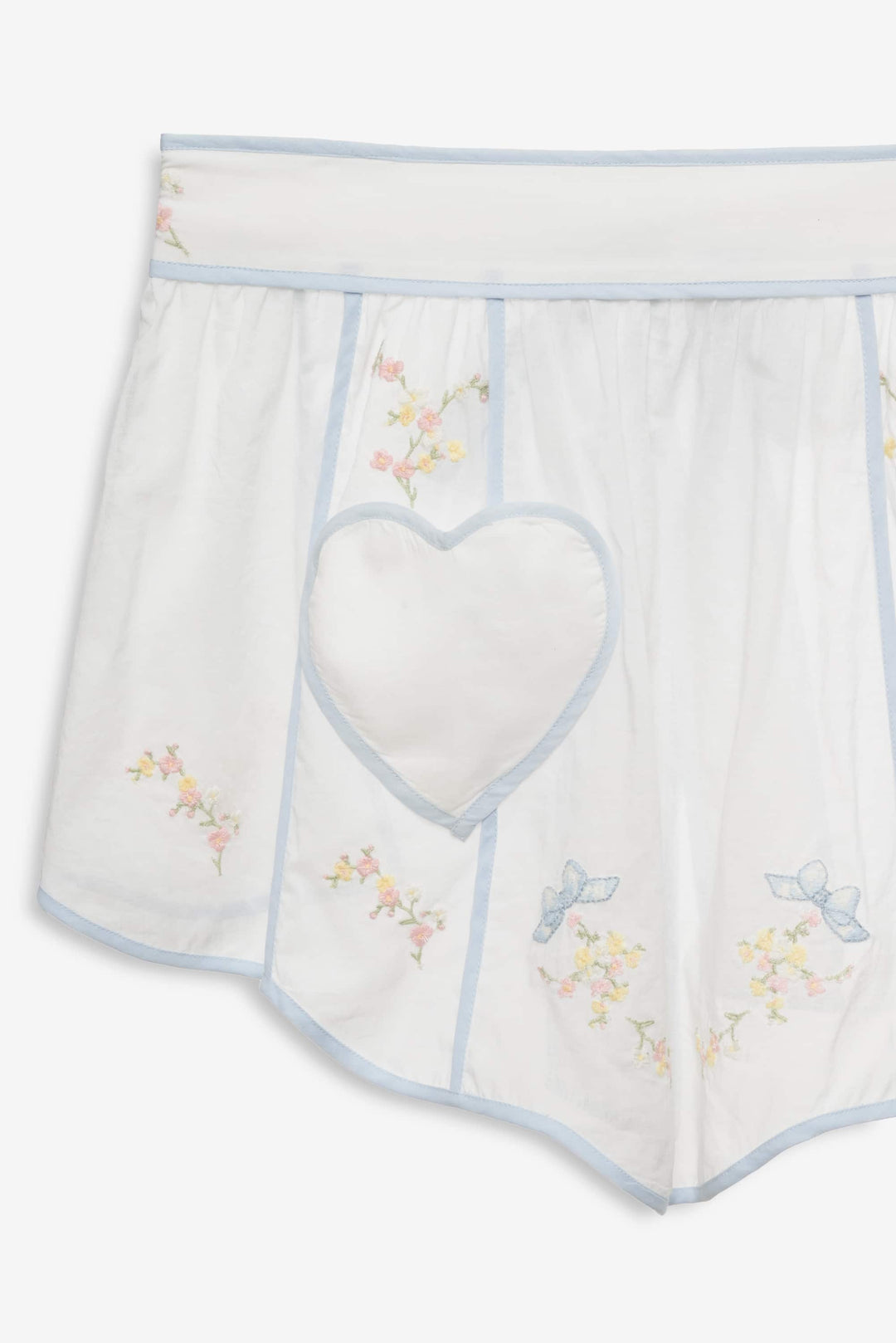 Baby Bows Apron White