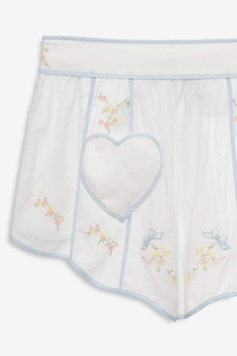 Baby Bows Apron White