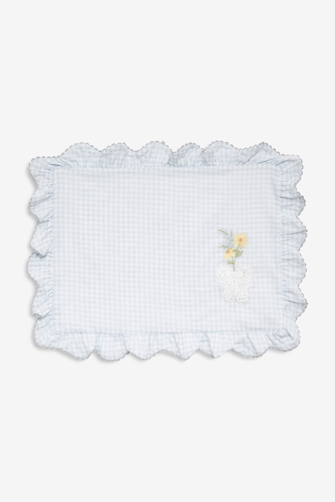 Bluebell Gingham Placemats Blue
