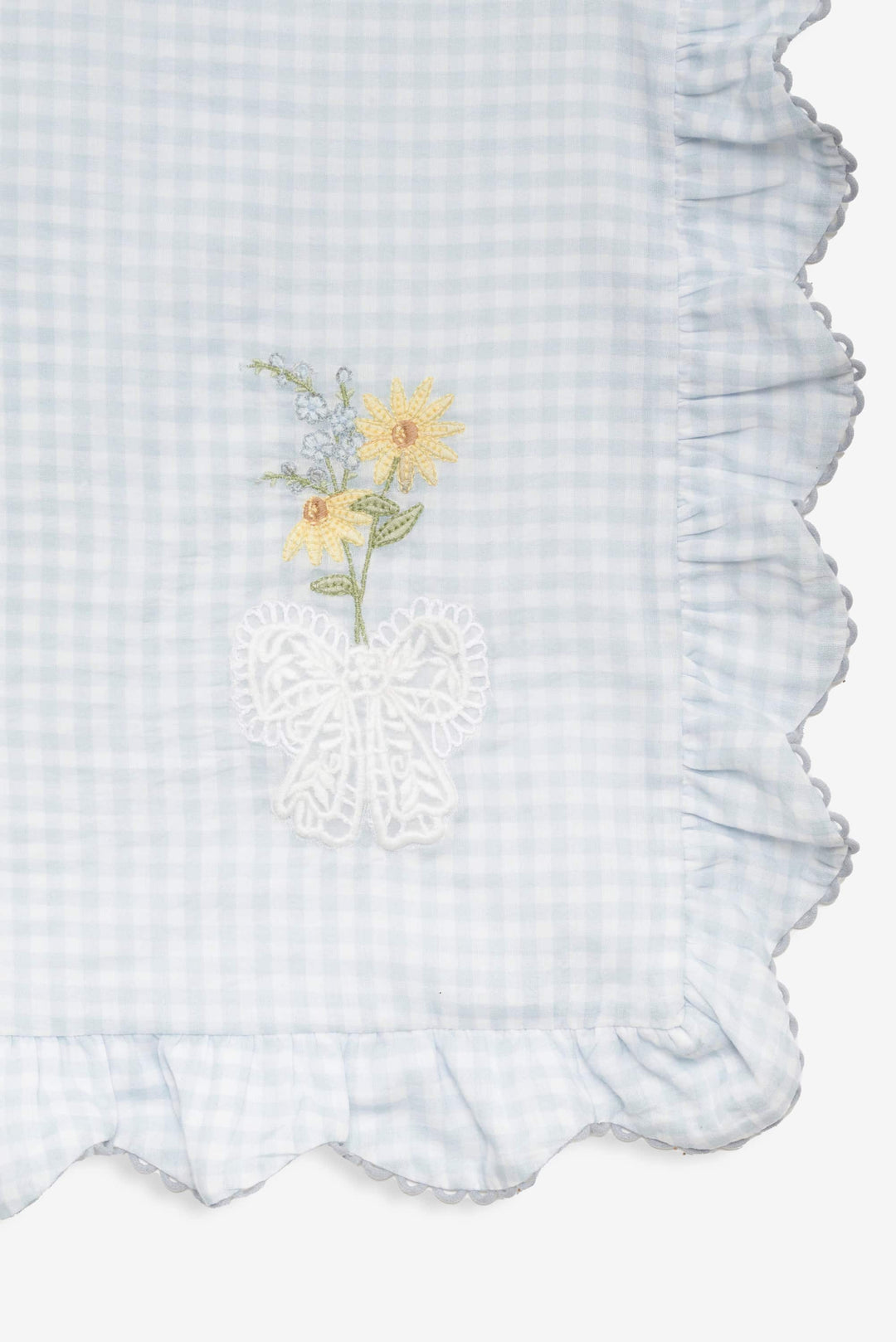 Bluebell Gingham Placemats Blue