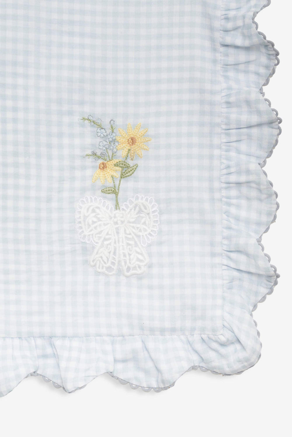 Bluebell Gingham Placemats Blue