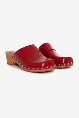 Adahlia Clog Red