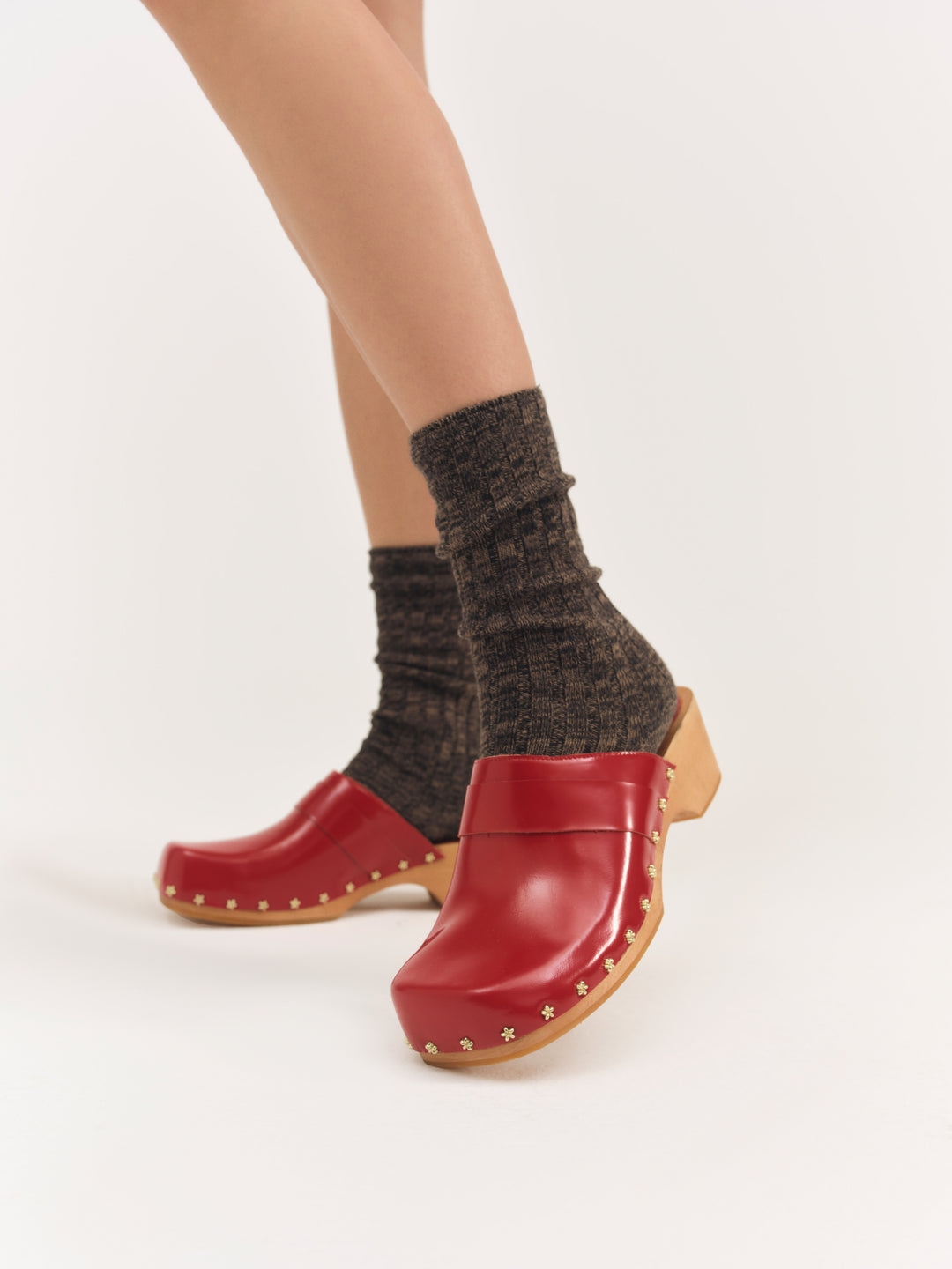 Adahlia Clog Red