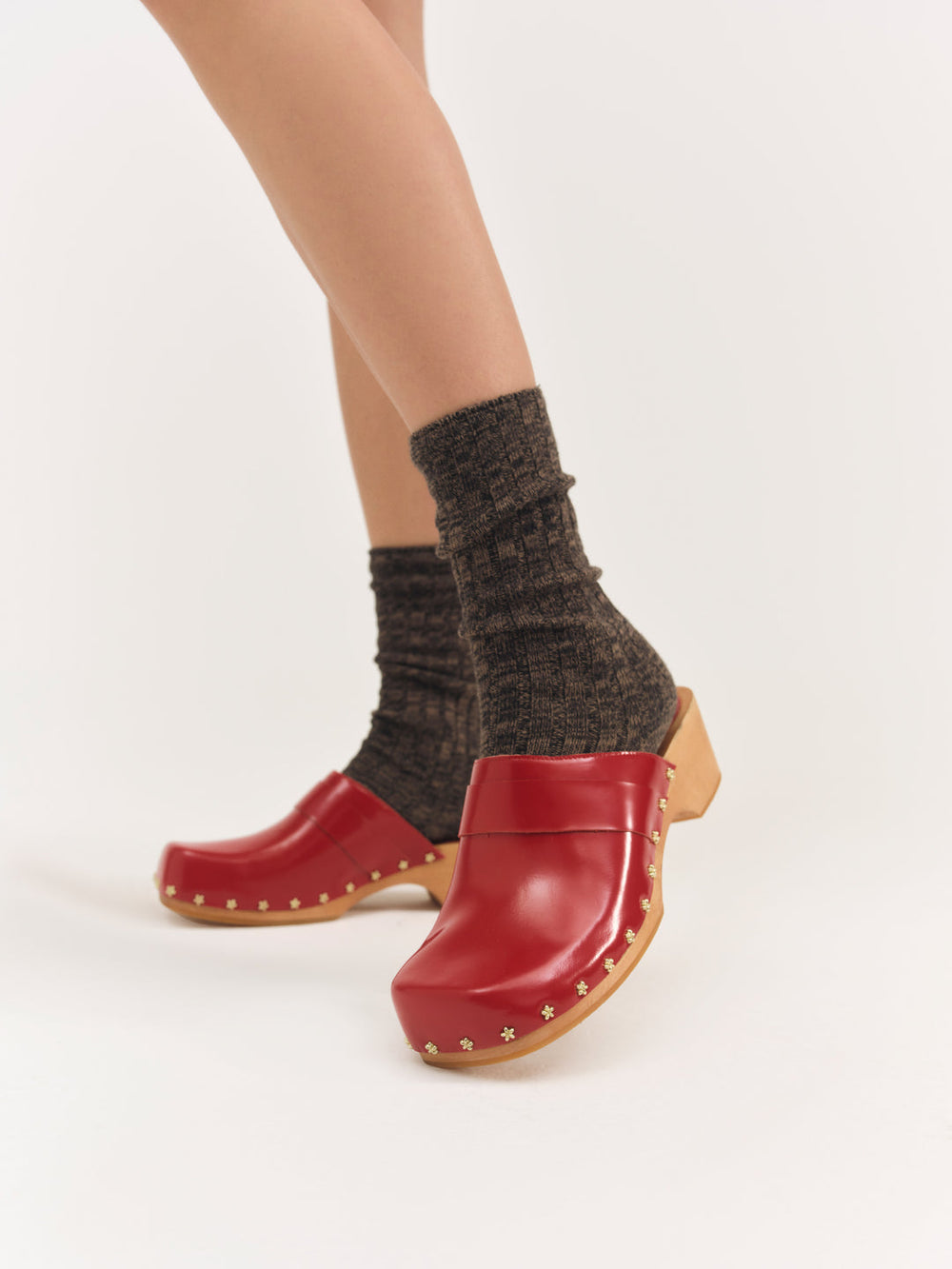 Adahlia Clog Red