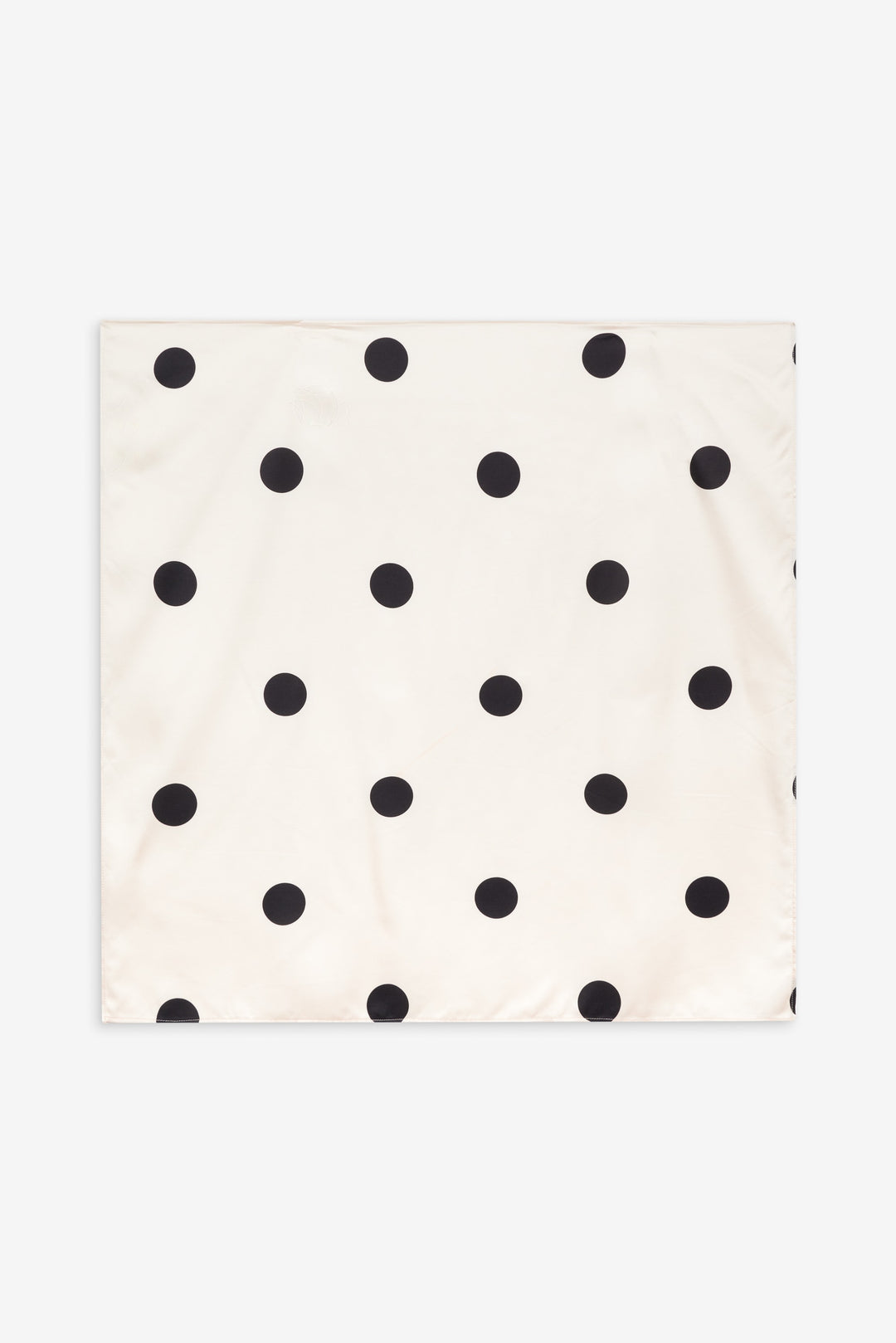 Dorothy Dot Headscarf Cream
