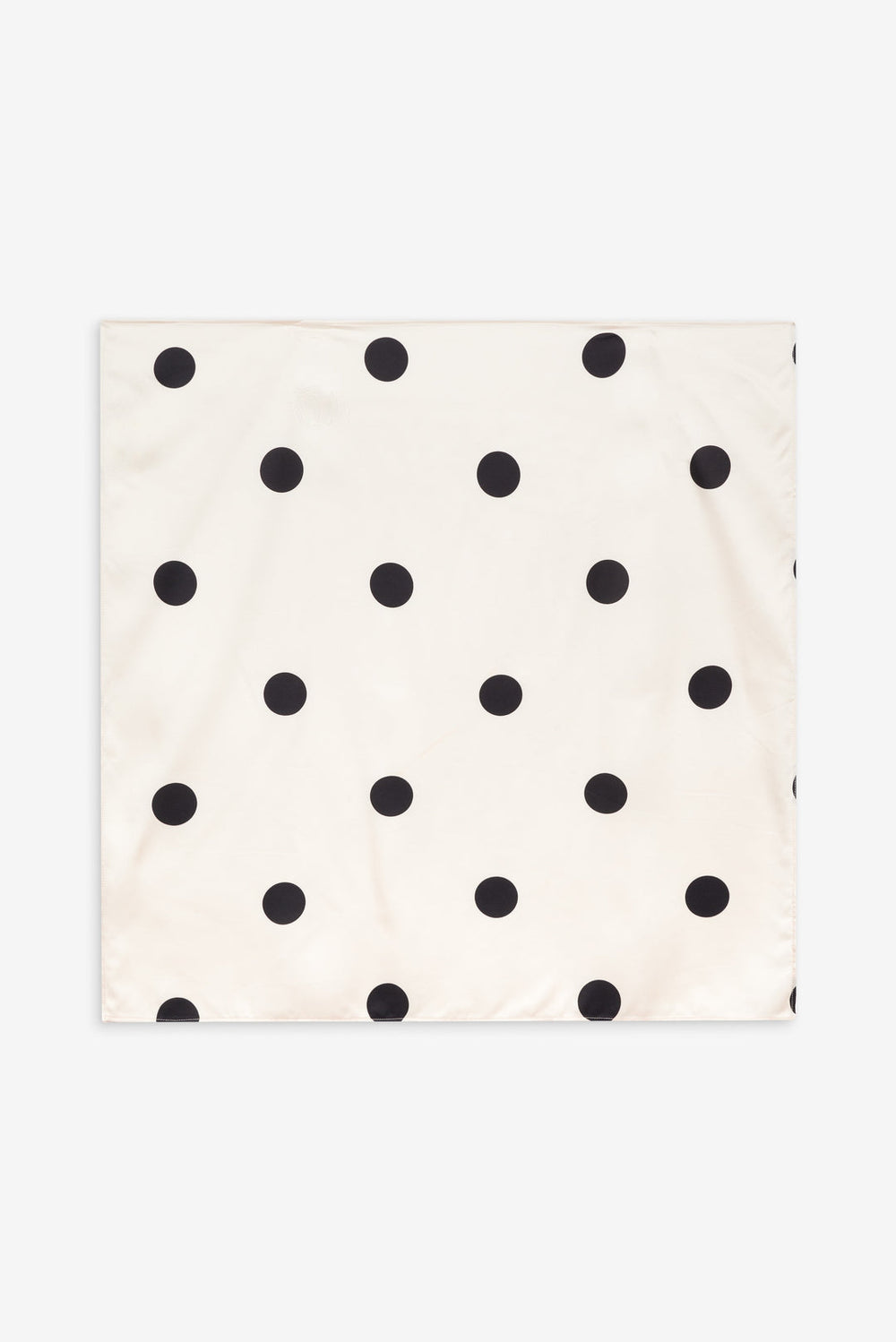 Dorothy Dot Headscarf Cream