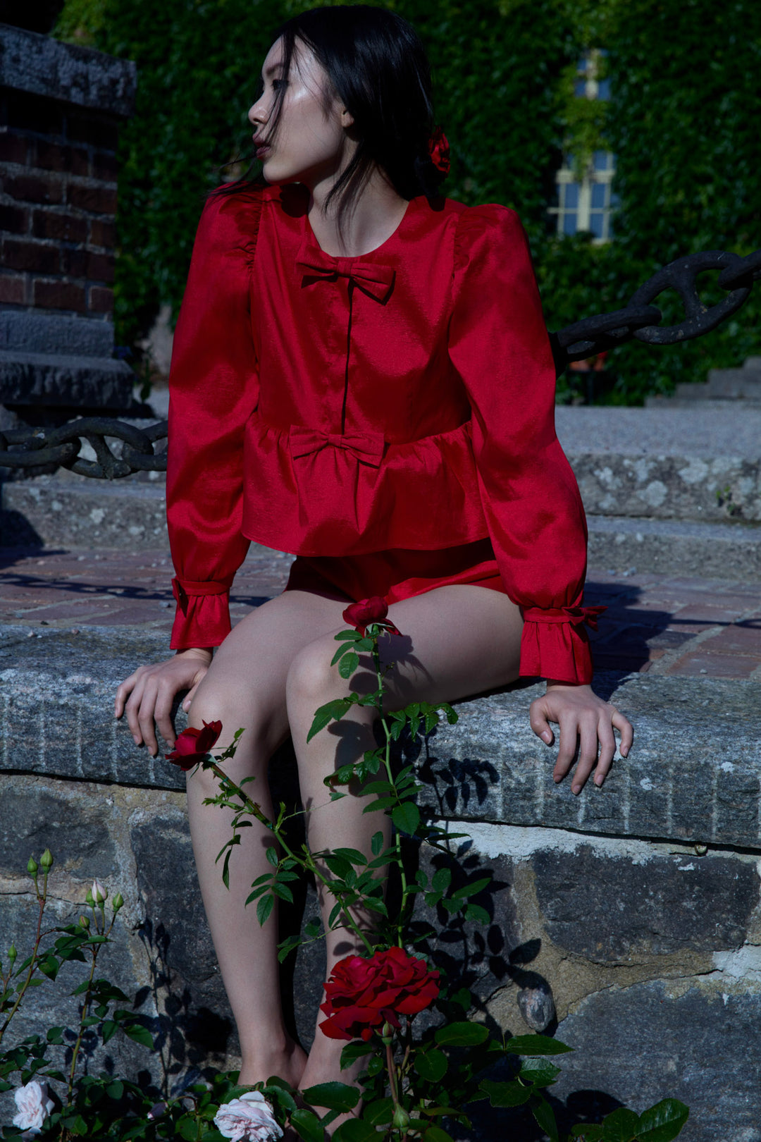 Lucia Shorts Red
