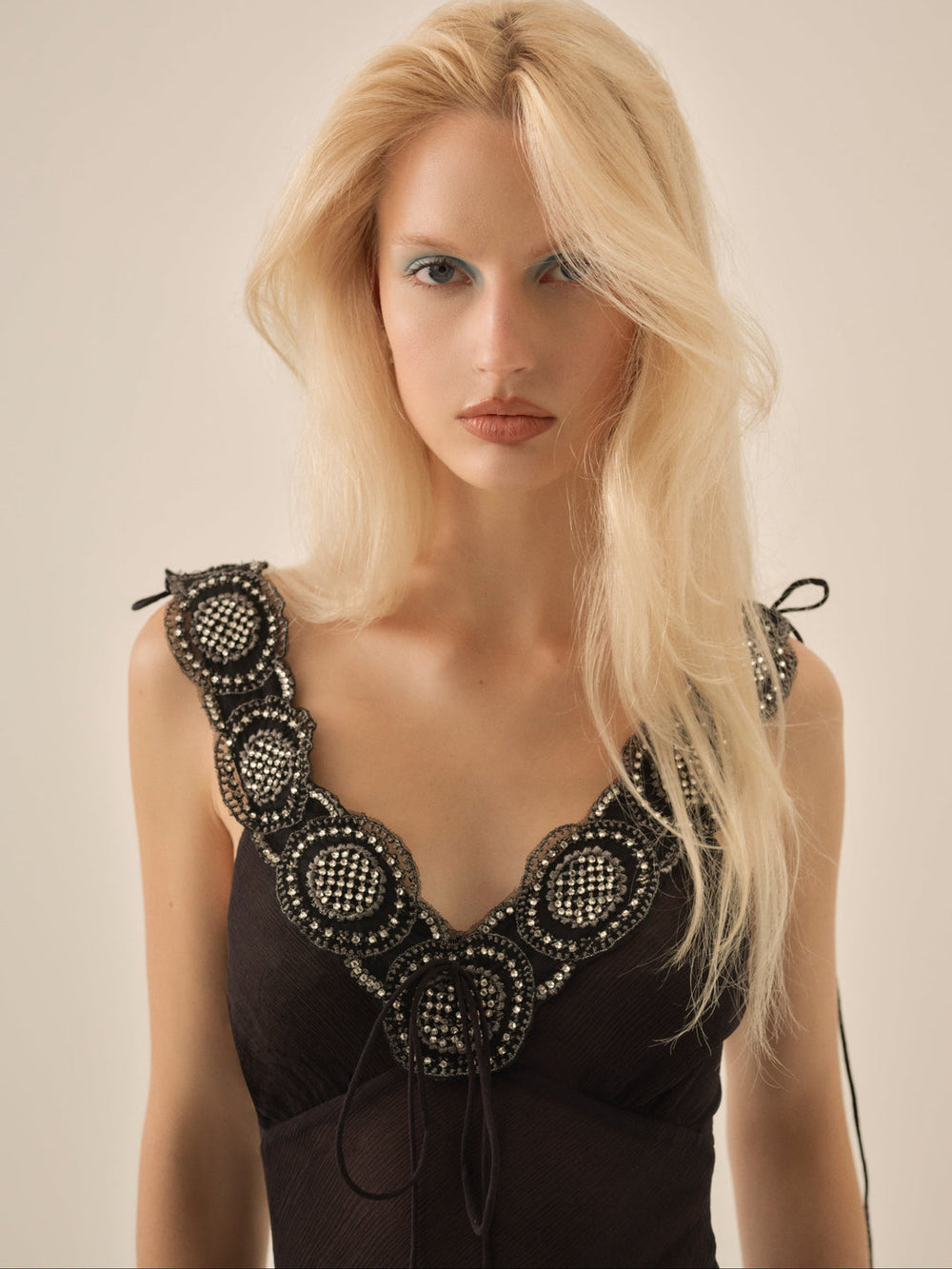 Willa Silk Gown Black