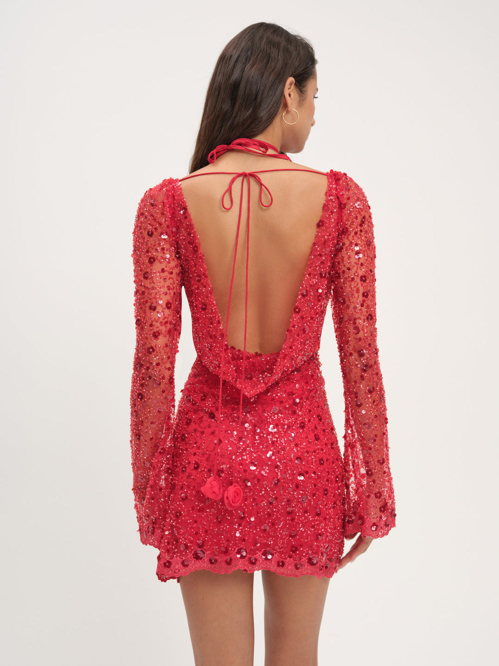 Gwendolyn Mini Dress Red