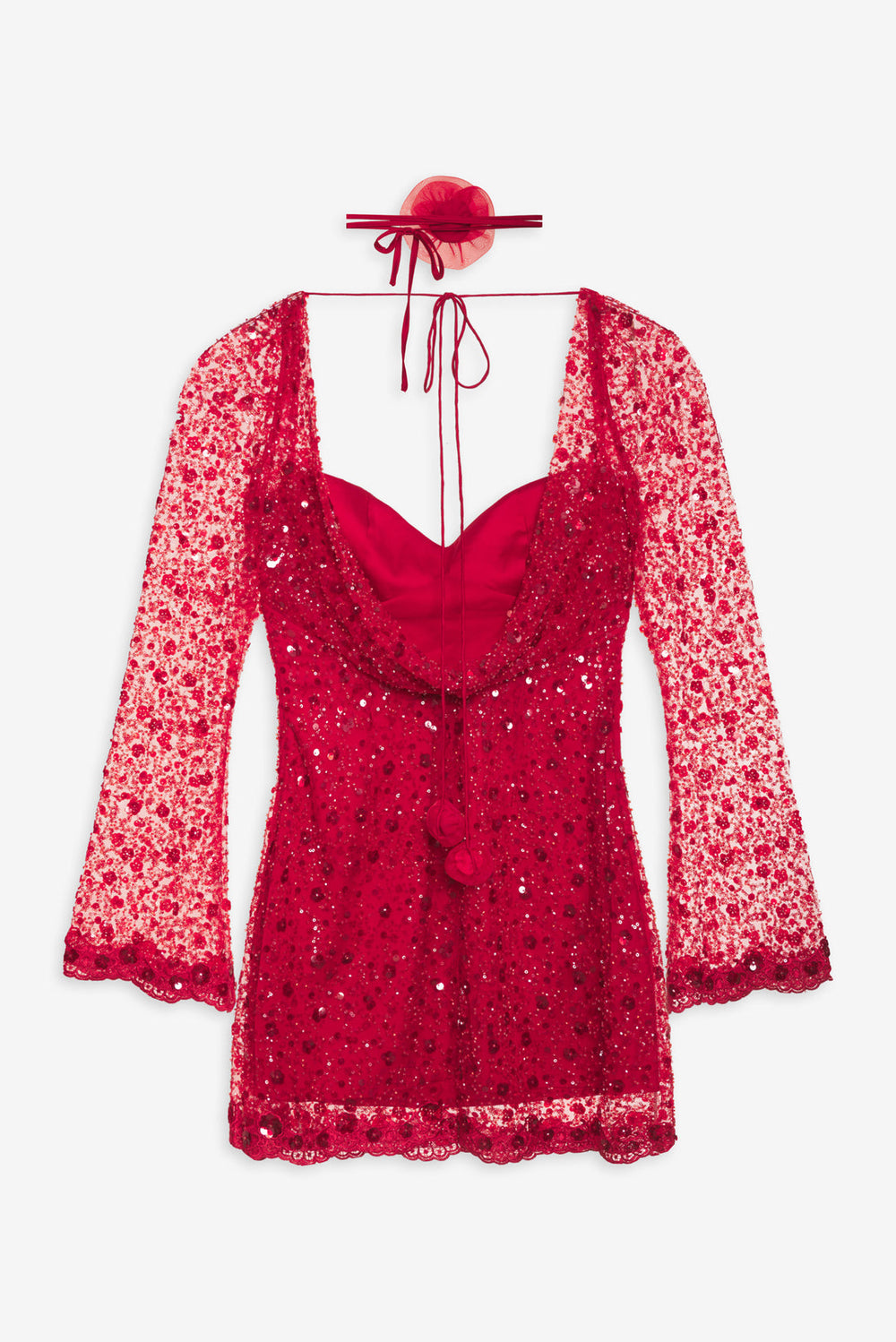 Gwendolyn Mini Dress Red