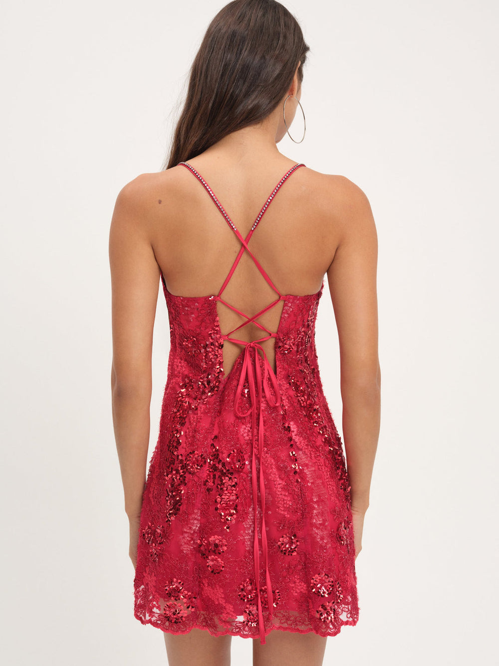 Opal Mini Dress Red