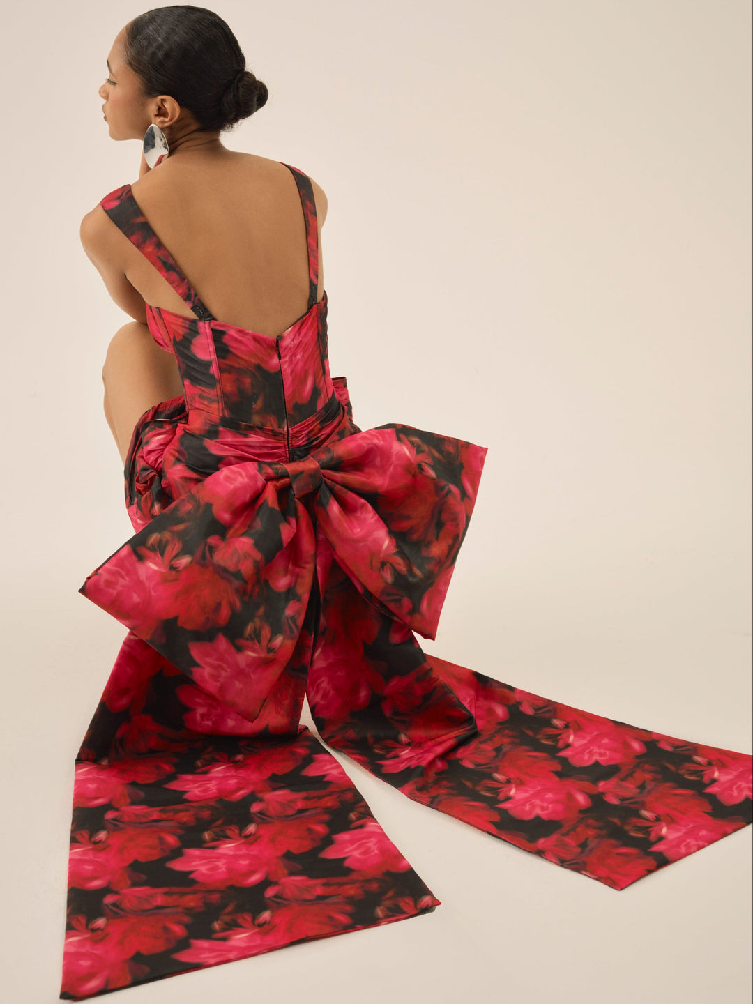 Dark Romance Mini Dress Red