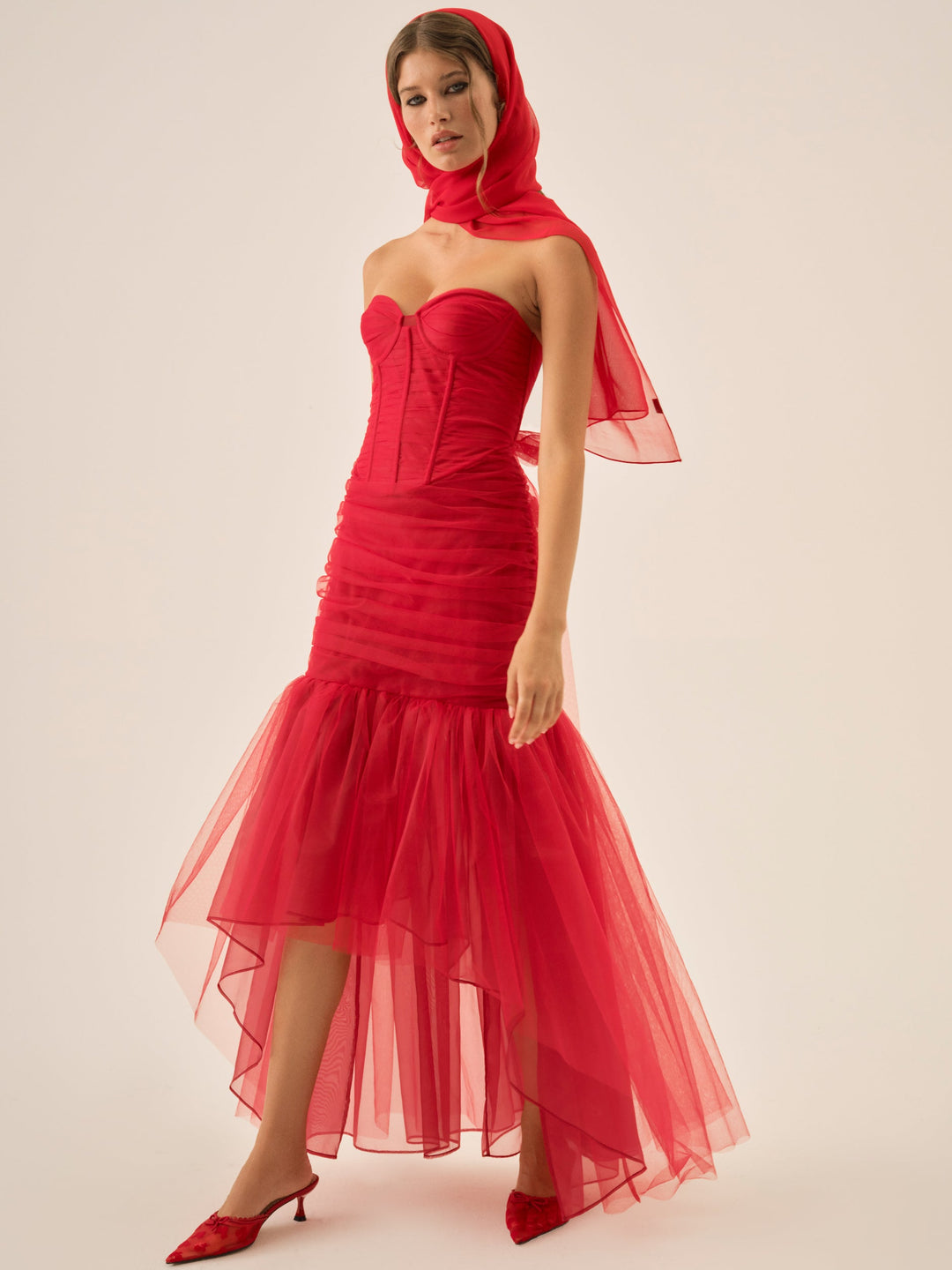 Serafina Gown Red