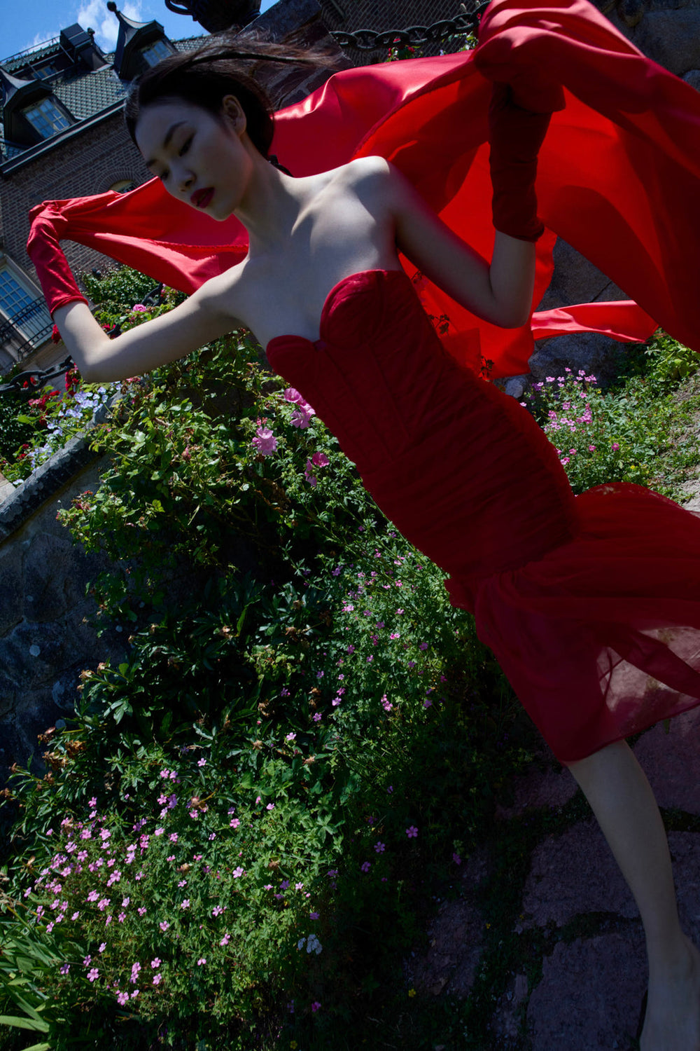 Serafina Gown Red
