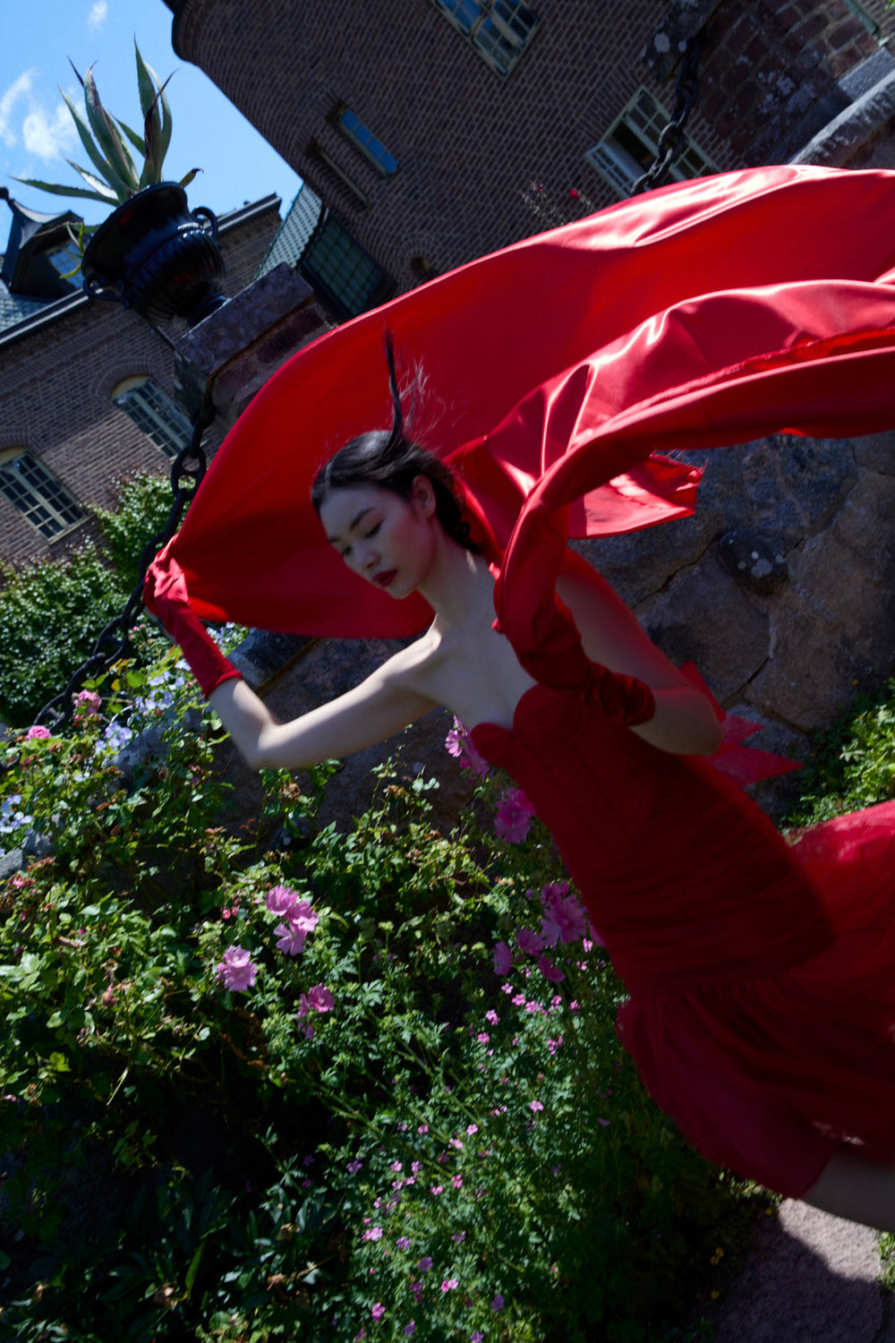Serafina Gown Red
