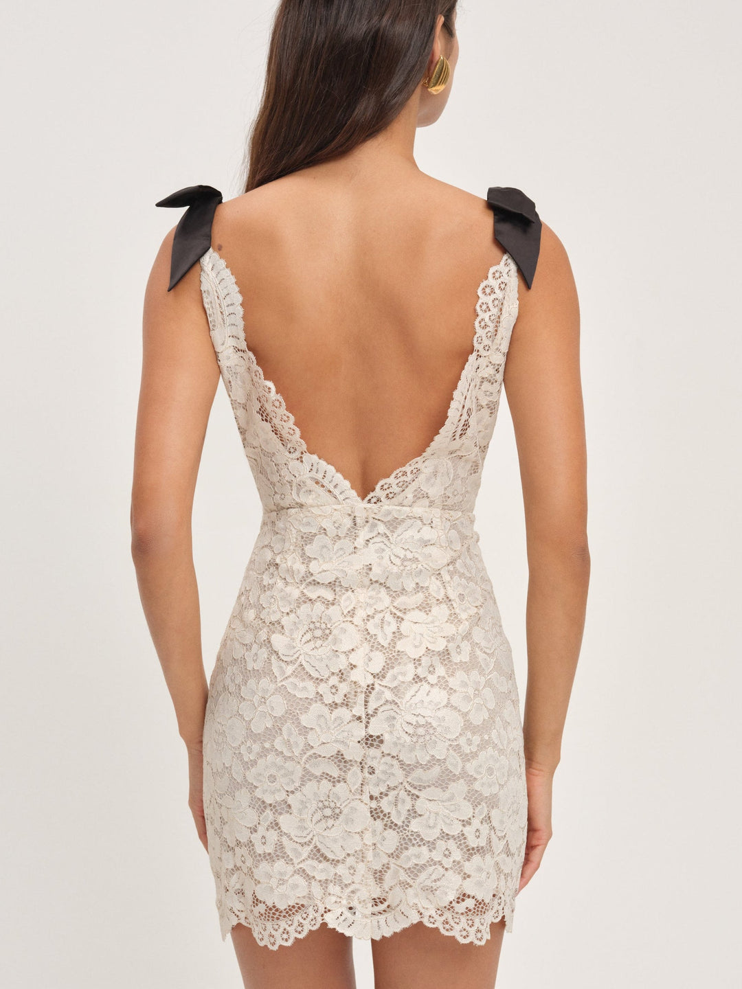 Lakeside Mini Dress Gold