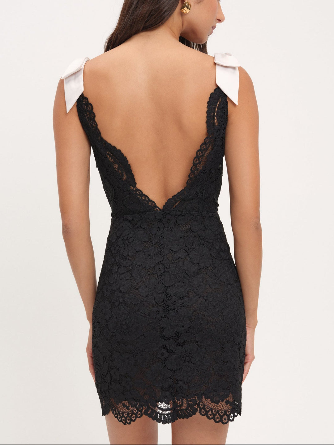 Lakeside Mini Dress Black