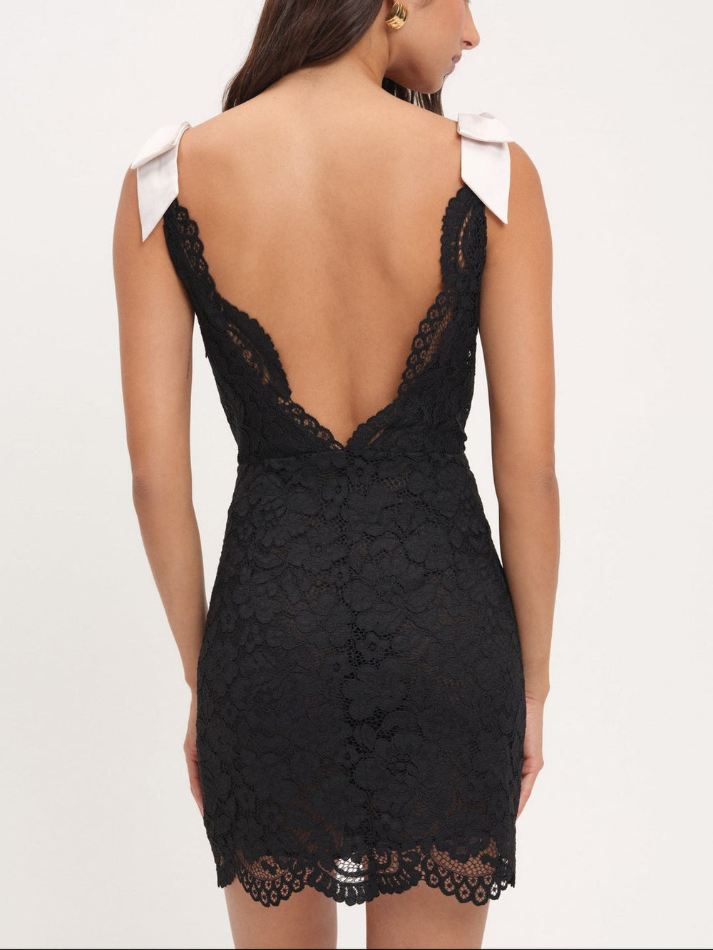 Lakeside Mini Dress Black
