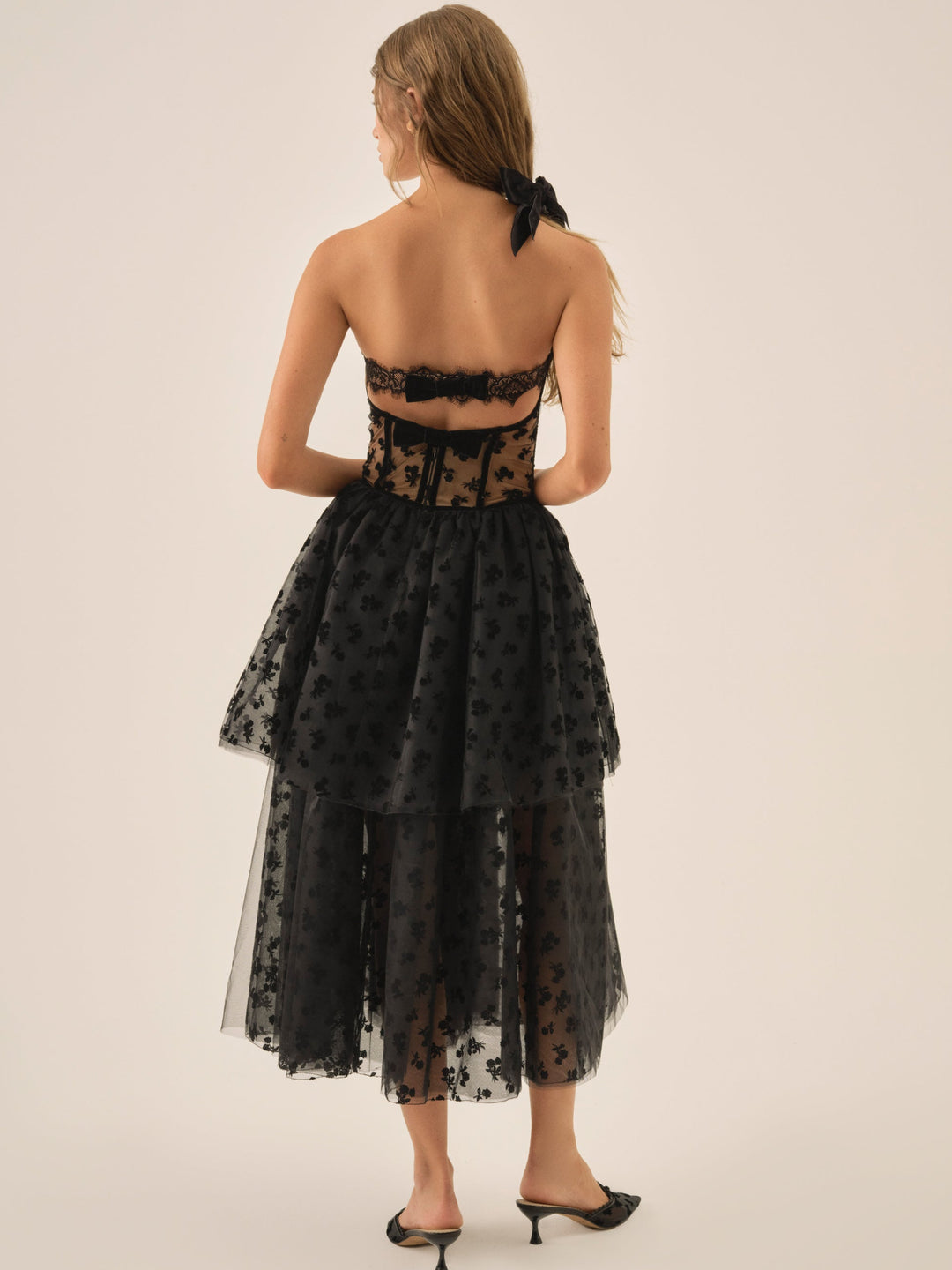 Dionne Midi Dress Black