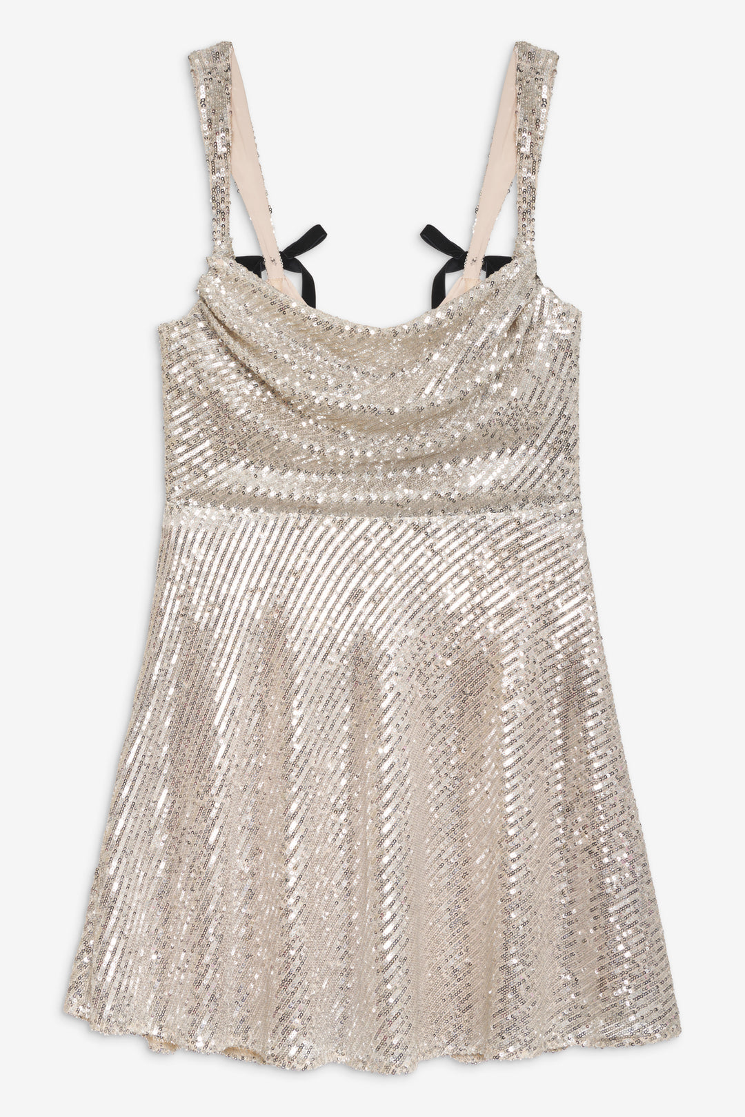 Candice Mini Dress Silver