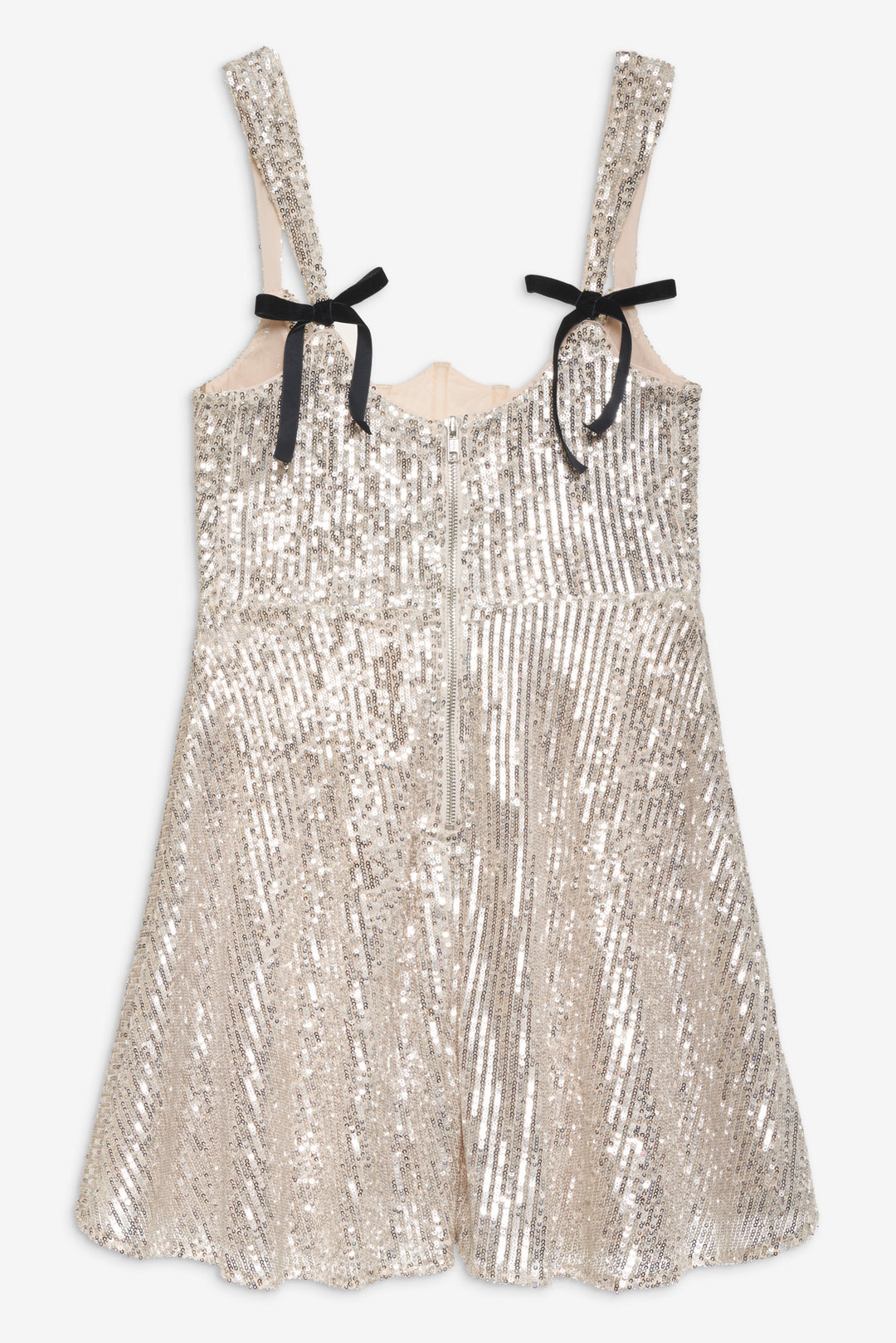Candice Mini Dress Silver