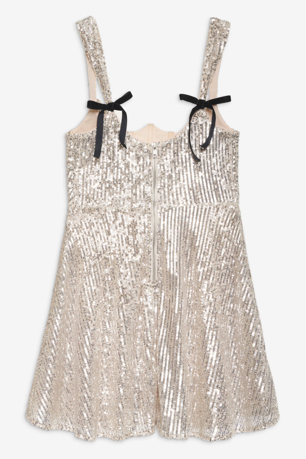 Candice Mini Dress Silver