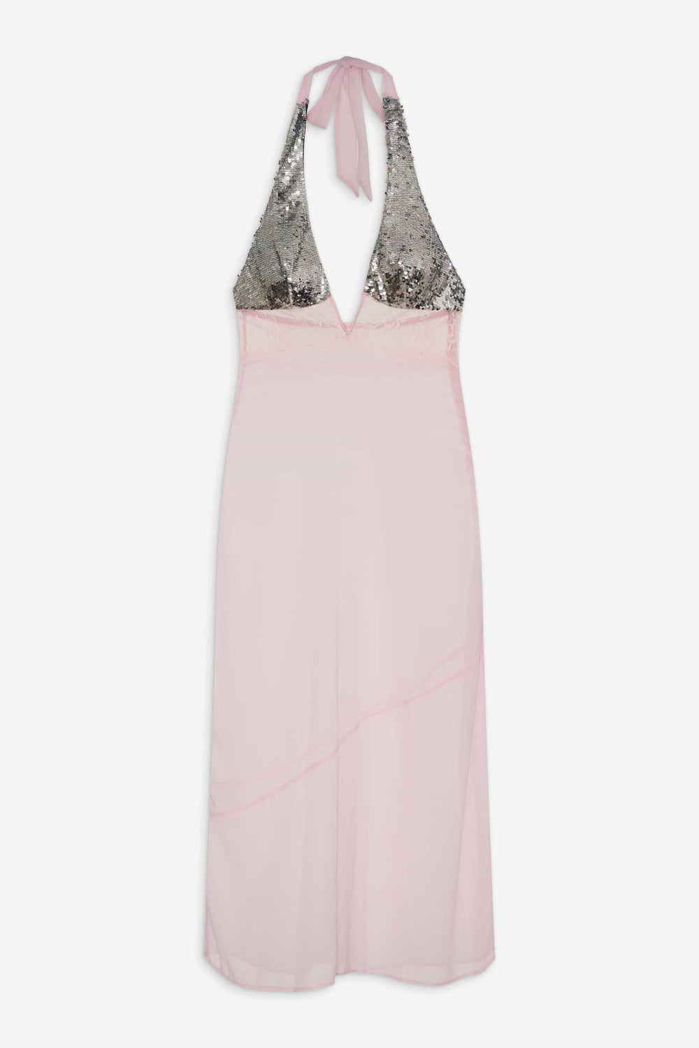 Maia Maxi Slip Dress Pink