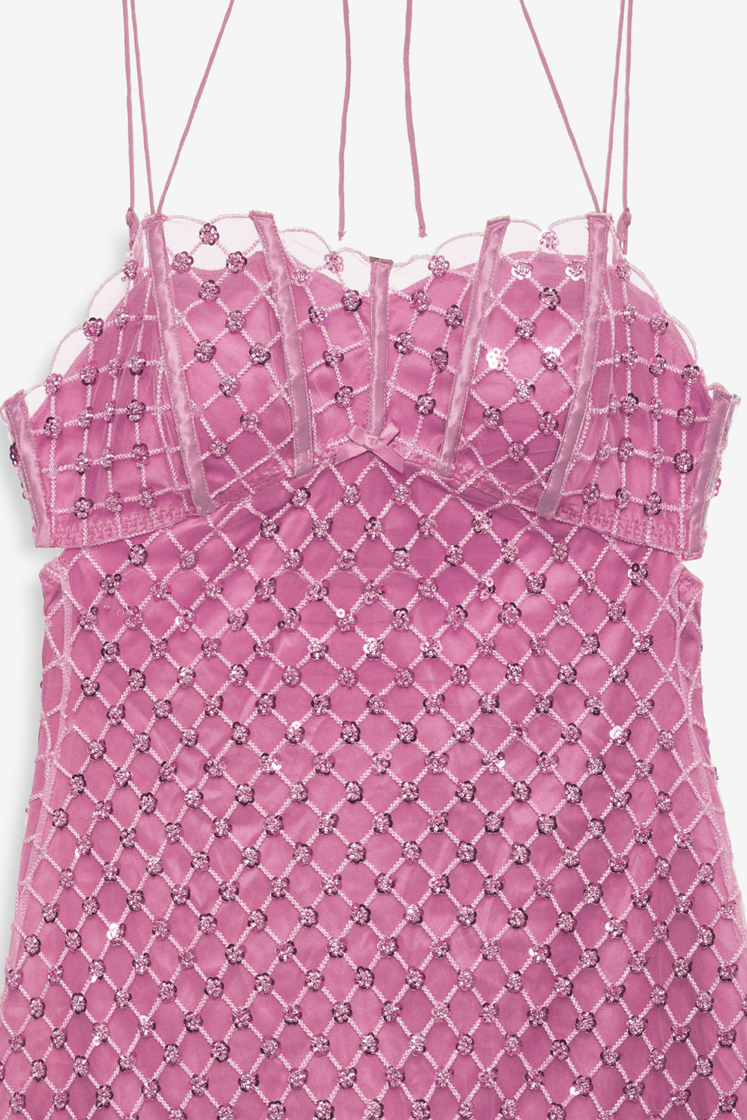 Dazzle Me Slip Dress Pink