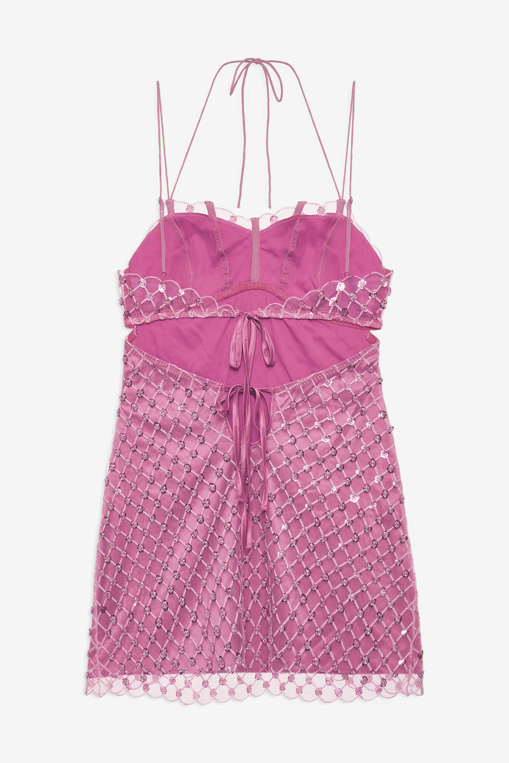 Dazzle Me Slip Dress Pink