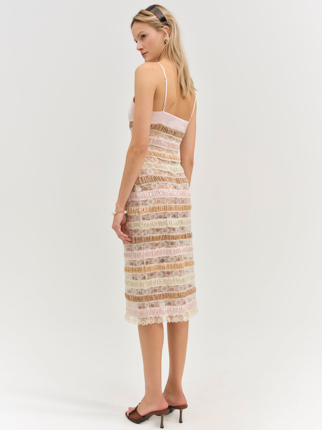 Layer Cake Midi Dress Pink