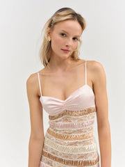 Layer Cake Midi Dress Pink