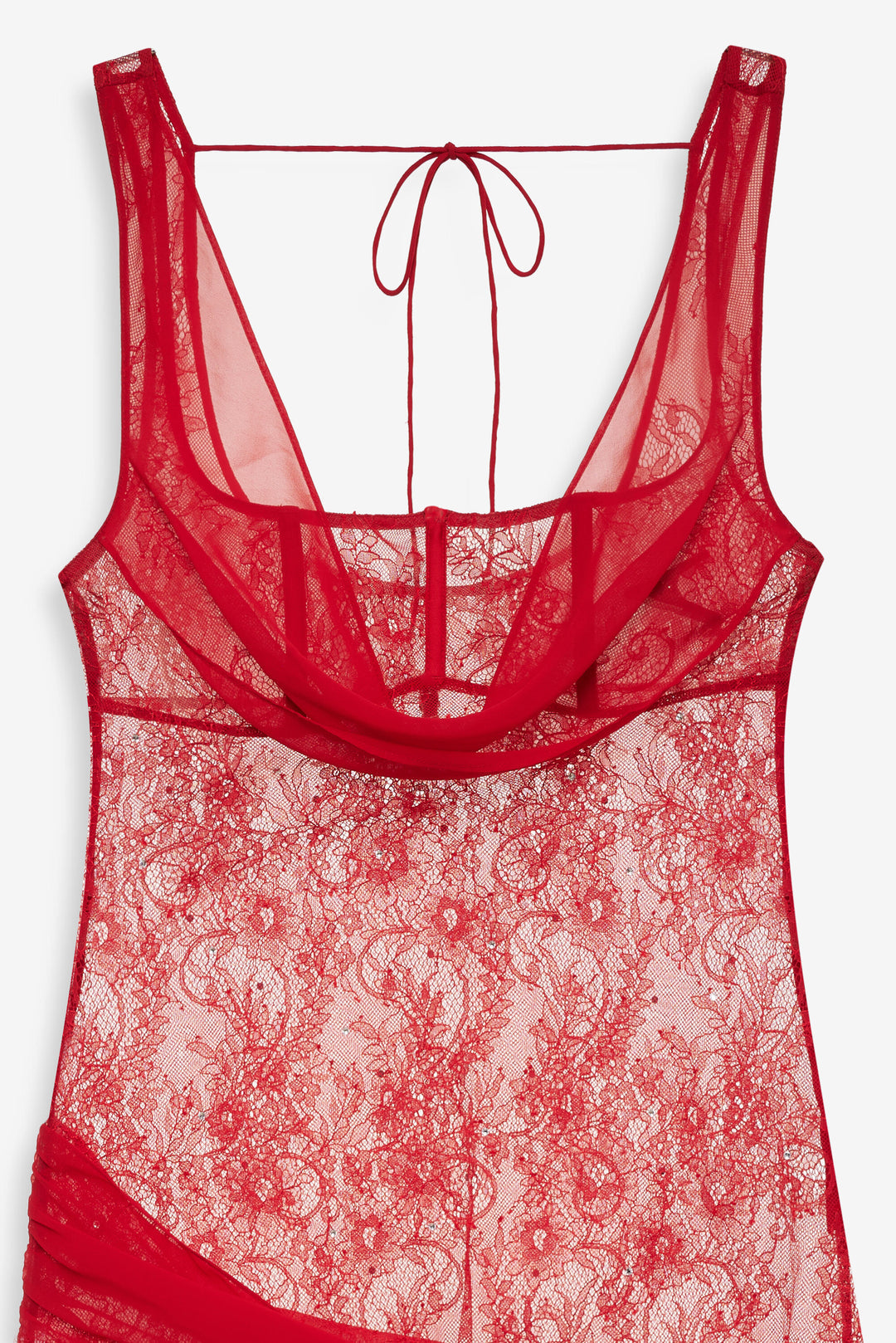 Sonja Slip Dress Red