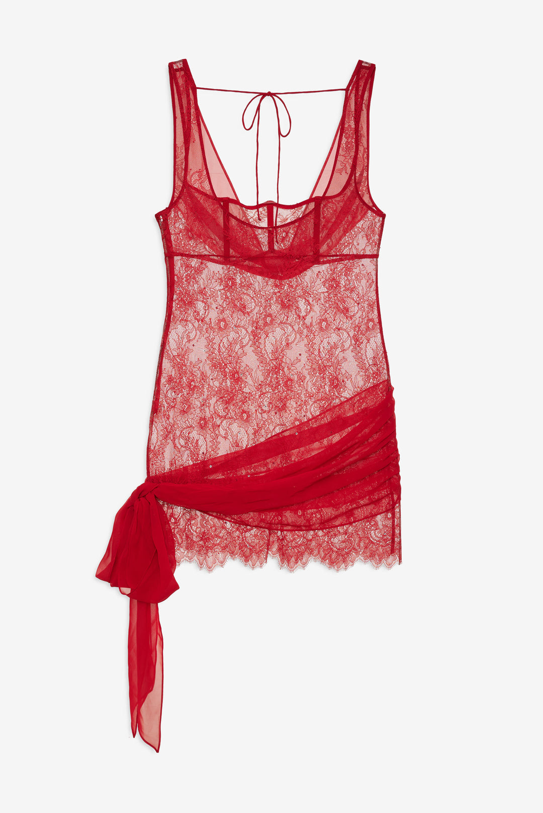 Sonja Slip Dress Red