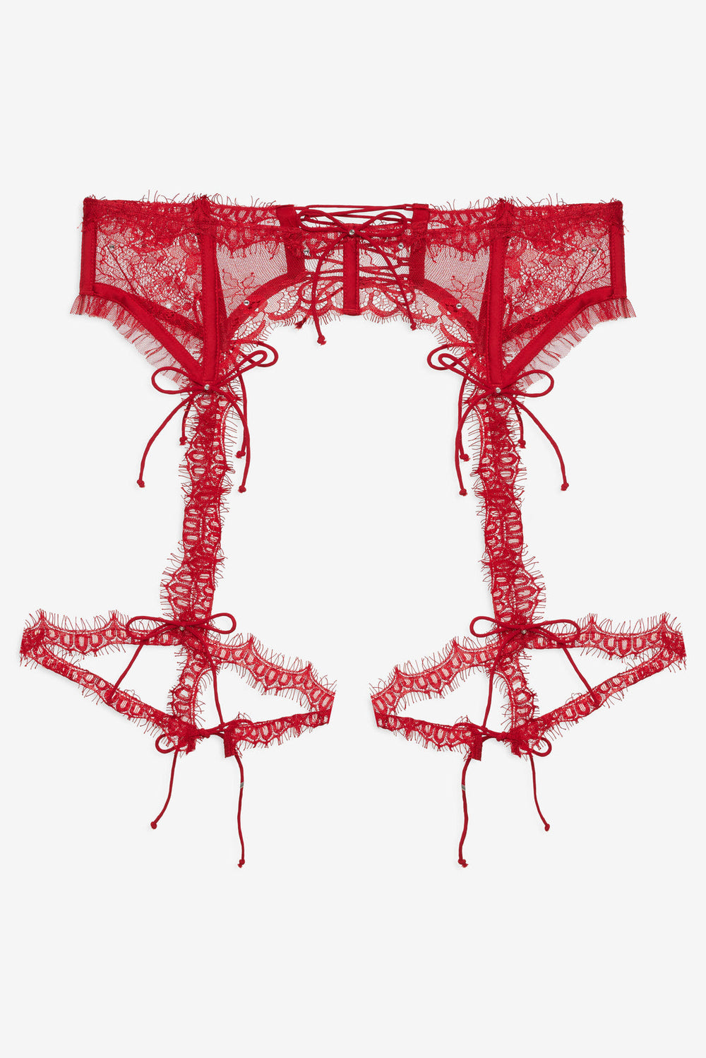 Sonja Garter Belt Red