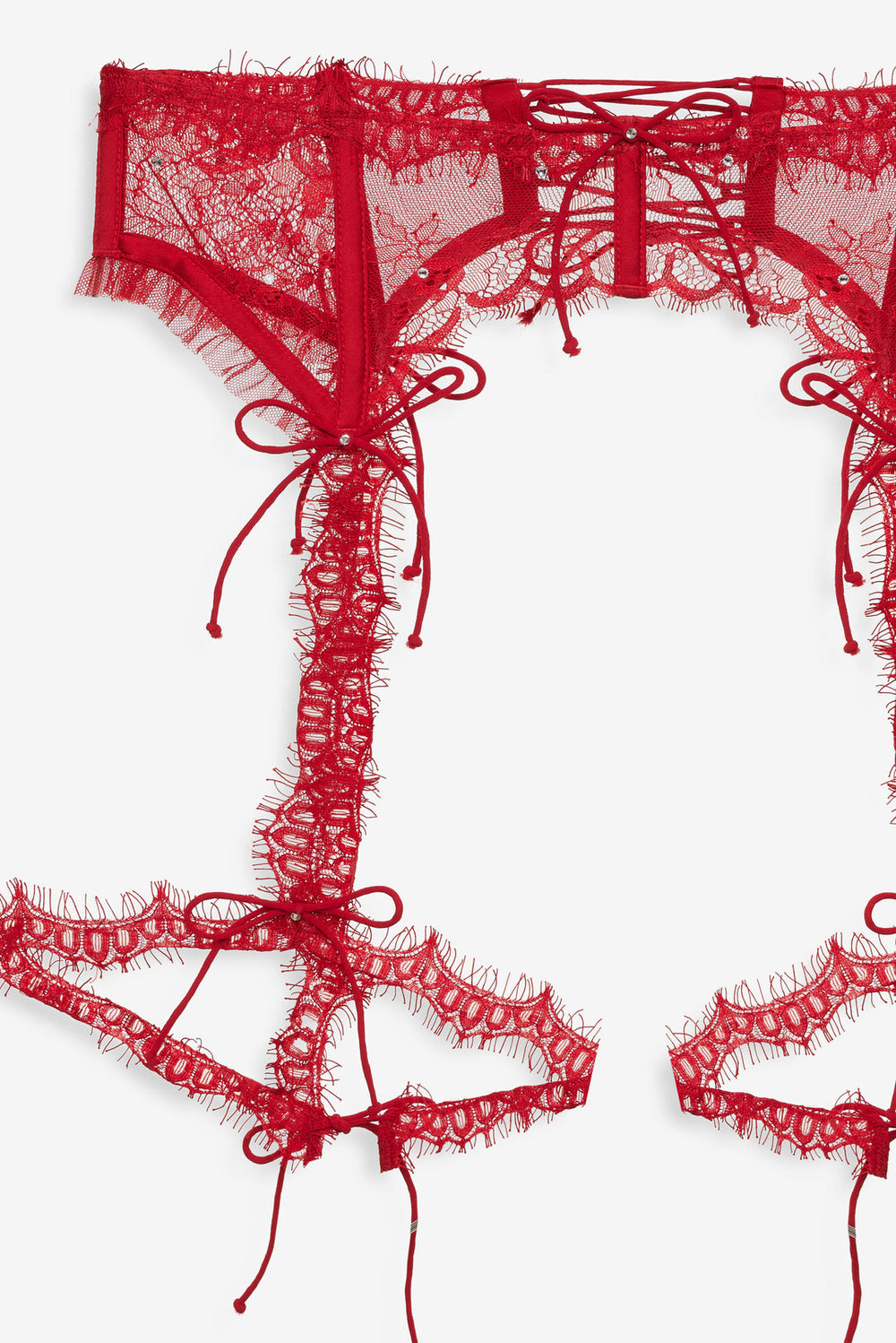Sonja Garter Belt Red