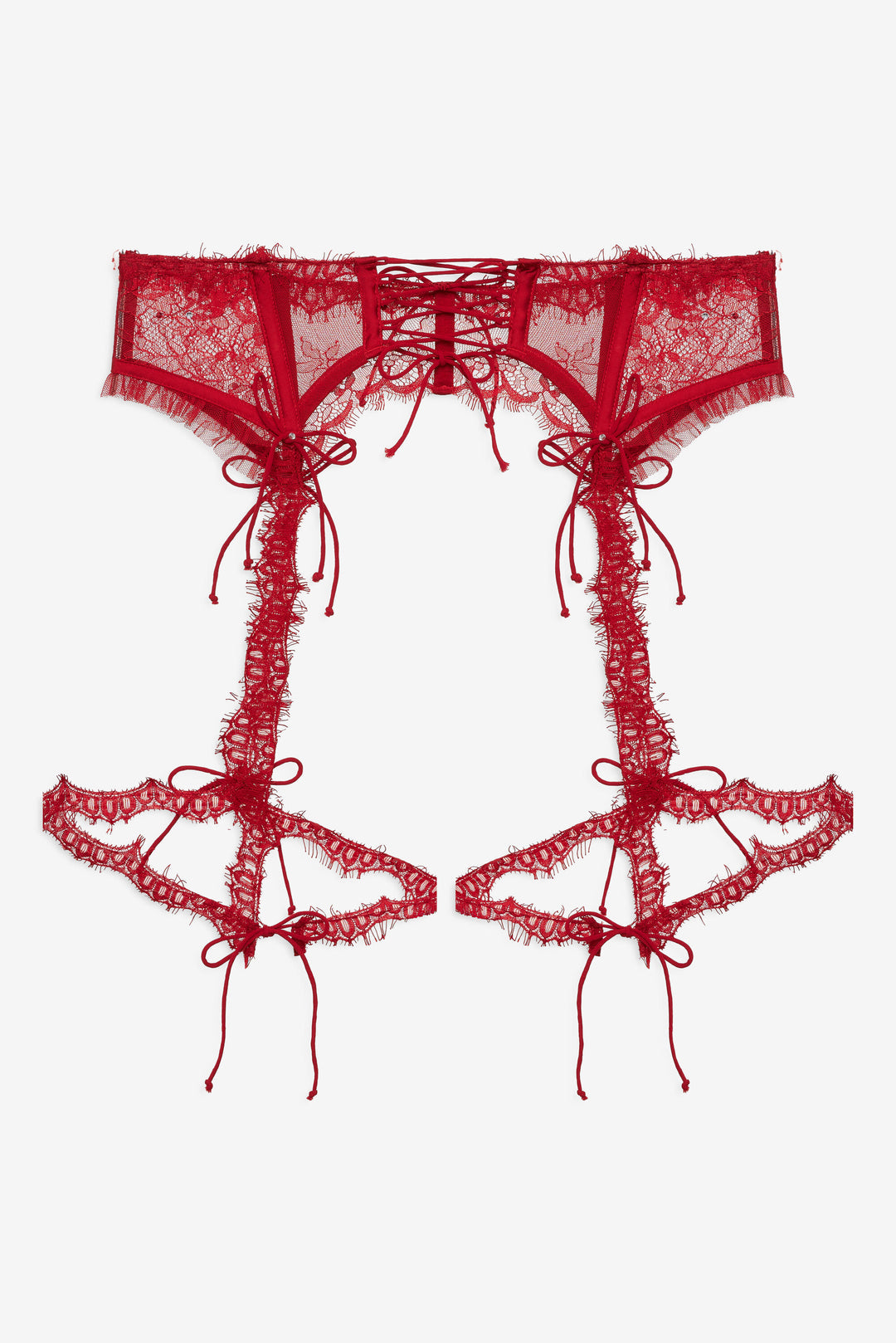 Sonja Garter Belt Red