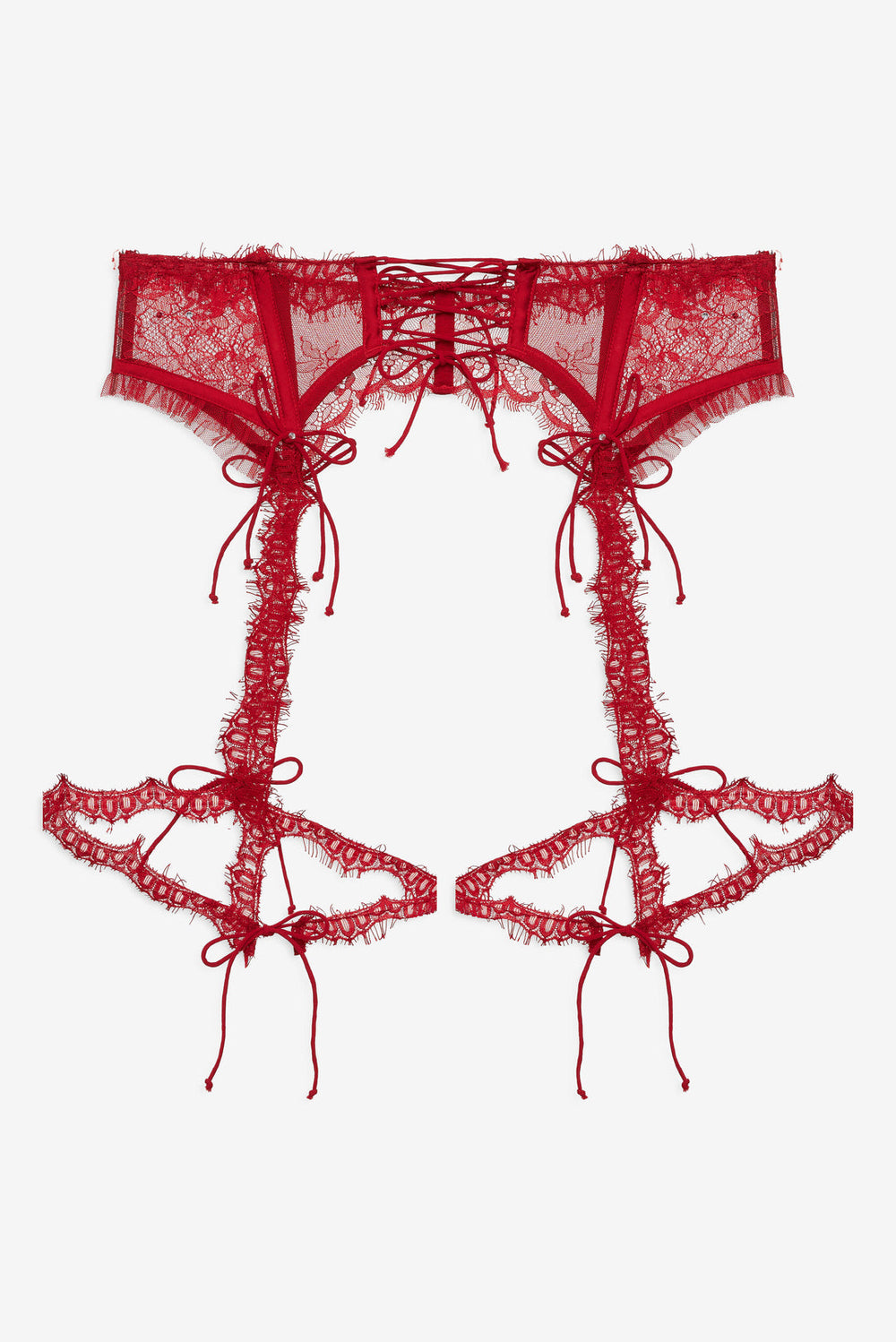 Sonja Garter Belt Red