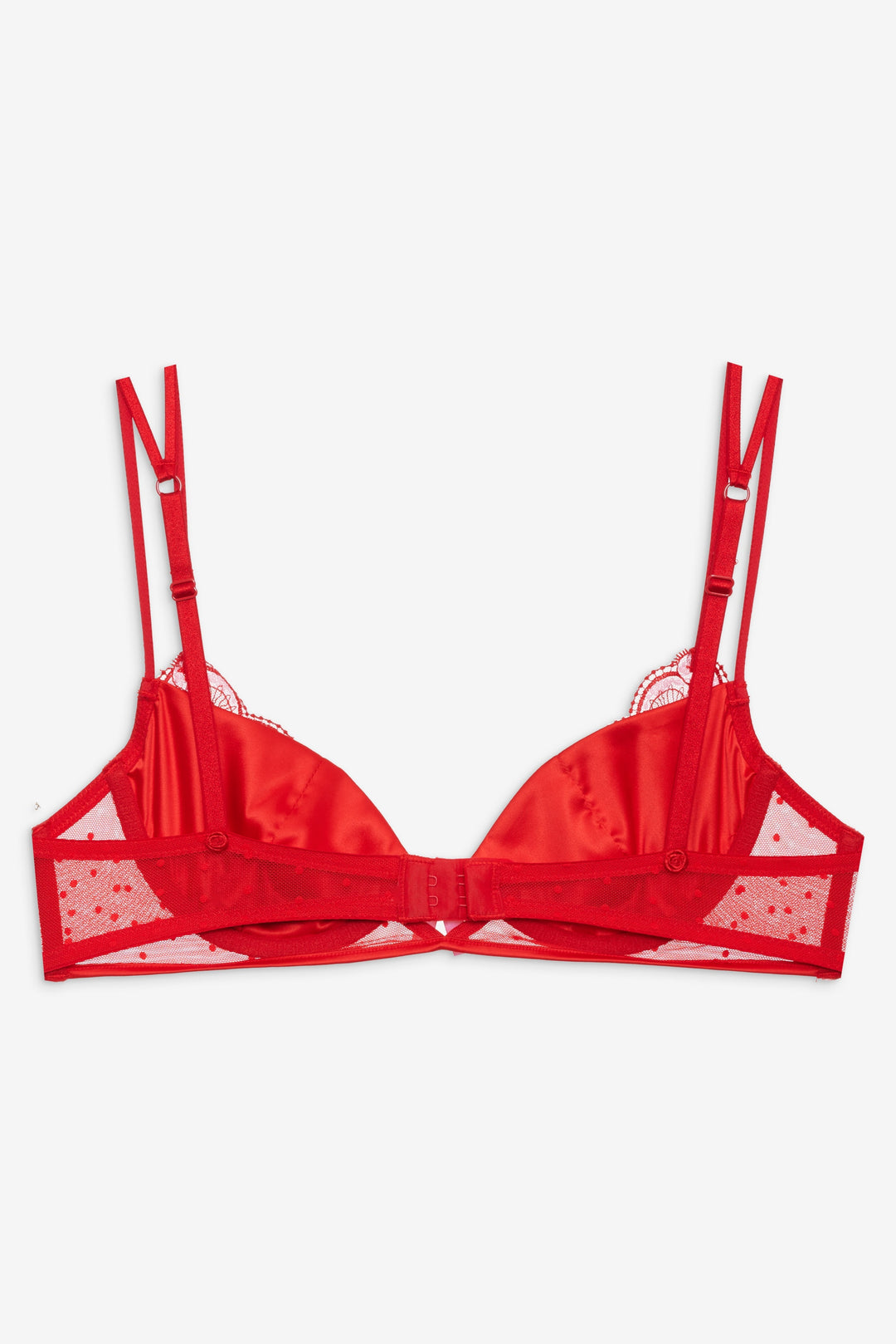 Heartbeat Underwire Bra Red