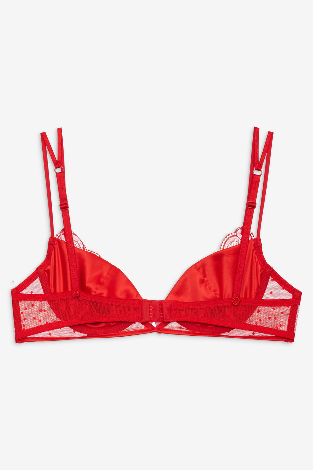 Heartbeat Underwire Bra Red