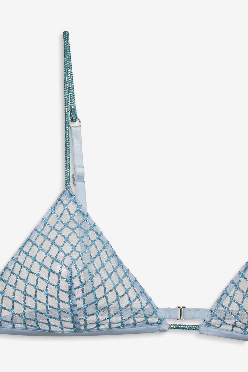 Glitter Bralette Blue