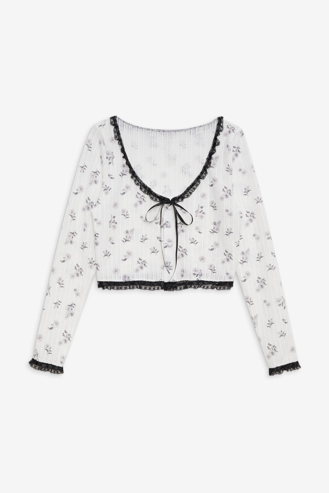Fawn Cardigan White