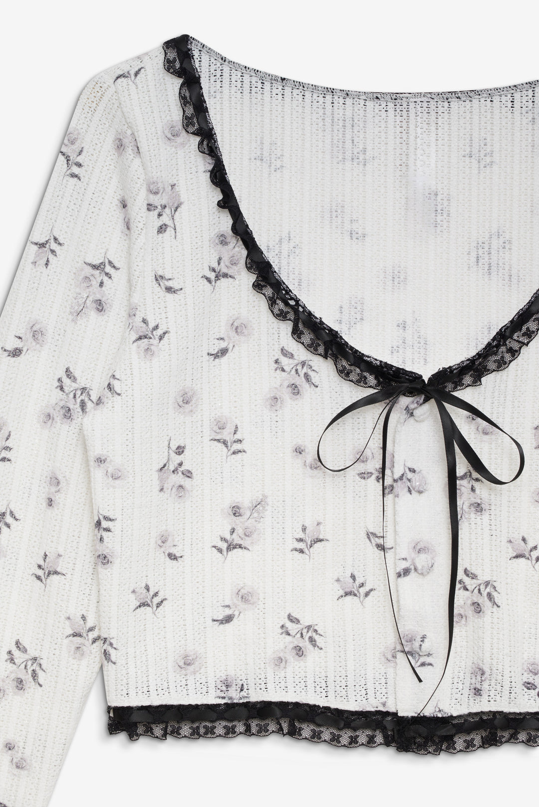 Fawn Cardigan White