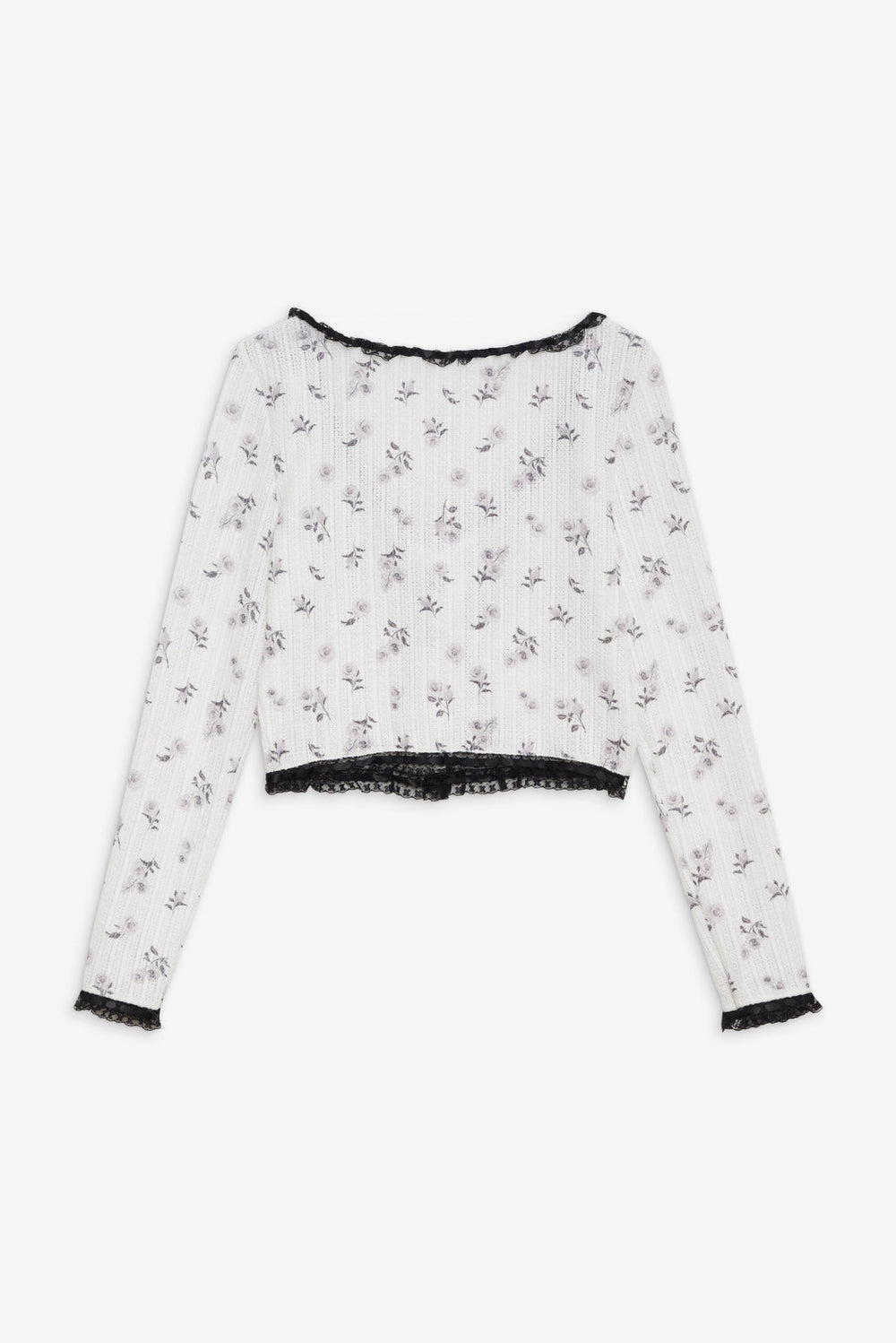 Fawn Cardigan White