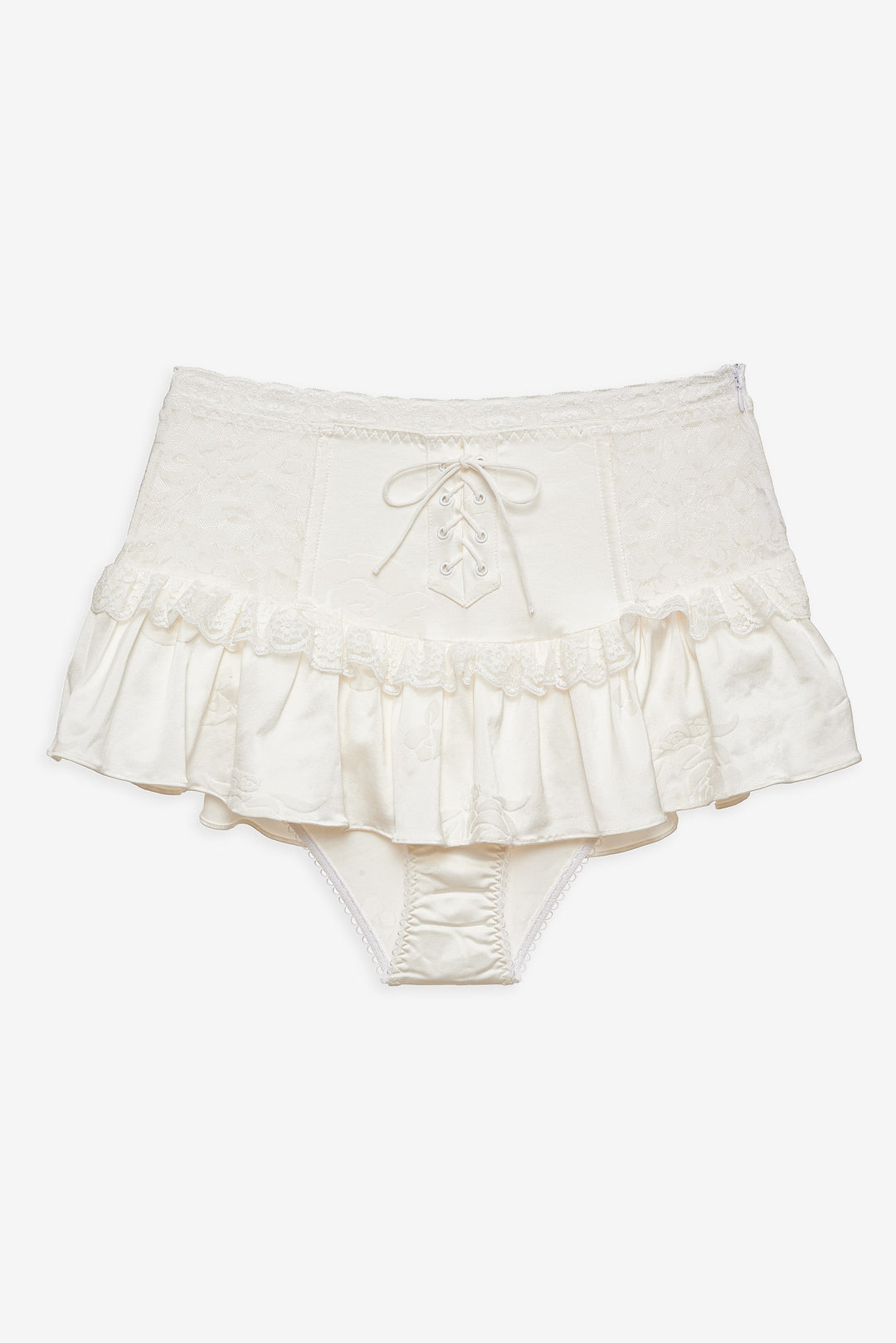 Lana Corset Skirt White