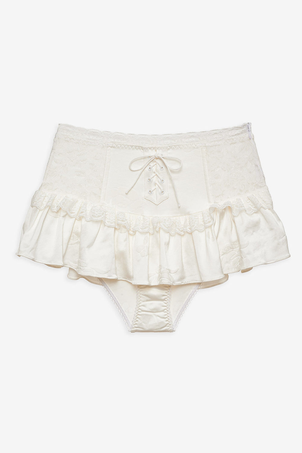Lana Corset Skirt White