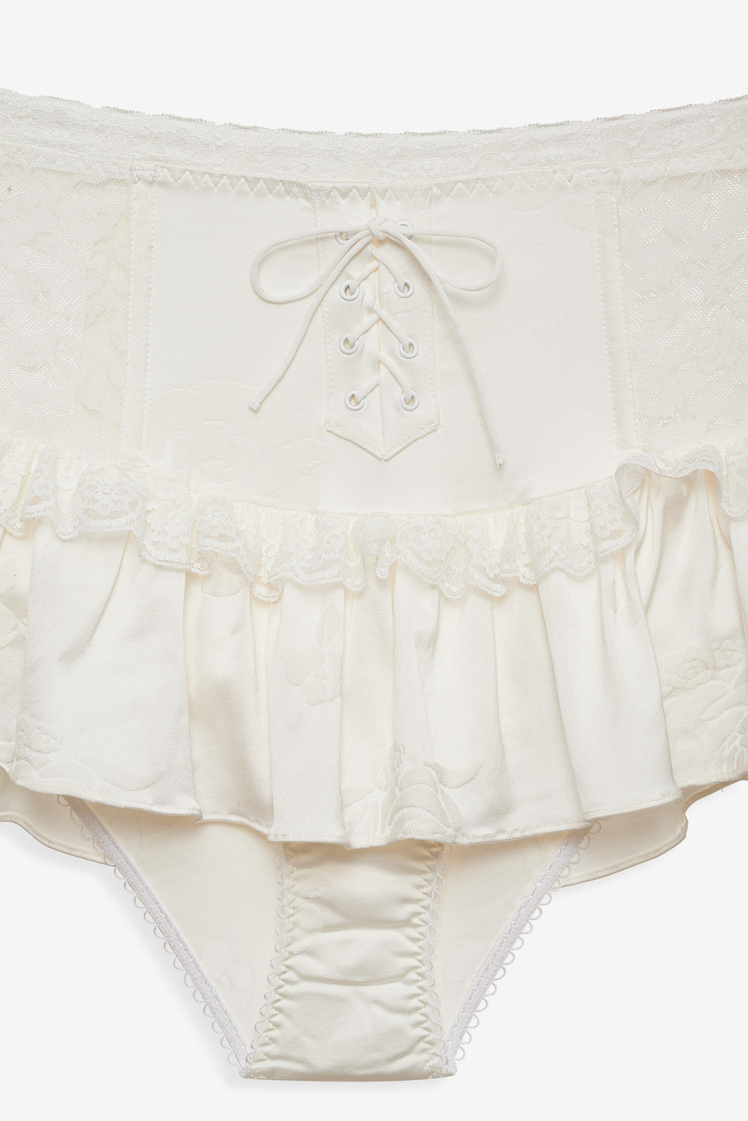 Lana Corset Skirt White