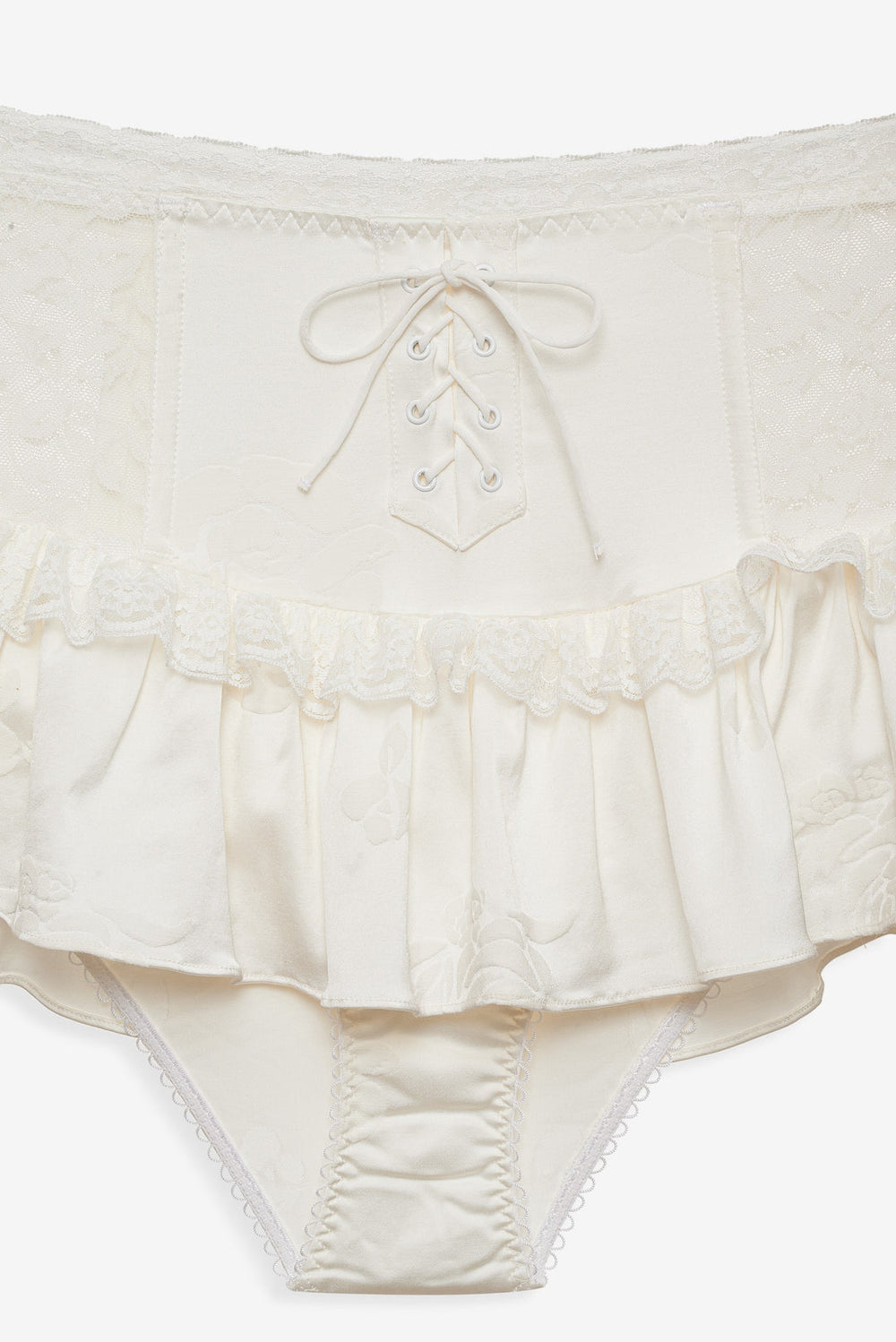 Lana Corset Skirt White