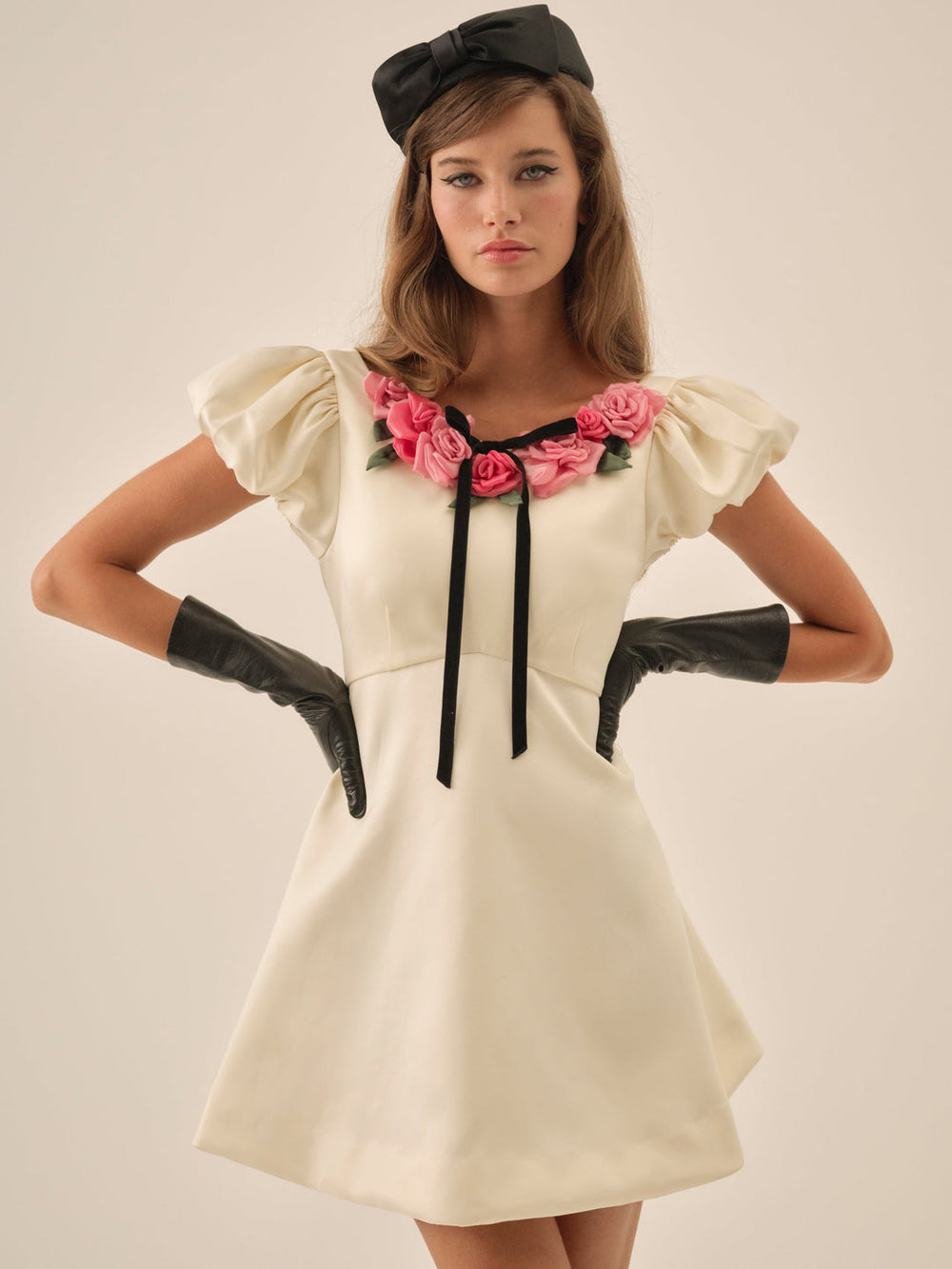 Rosalie Mini Dress Cream