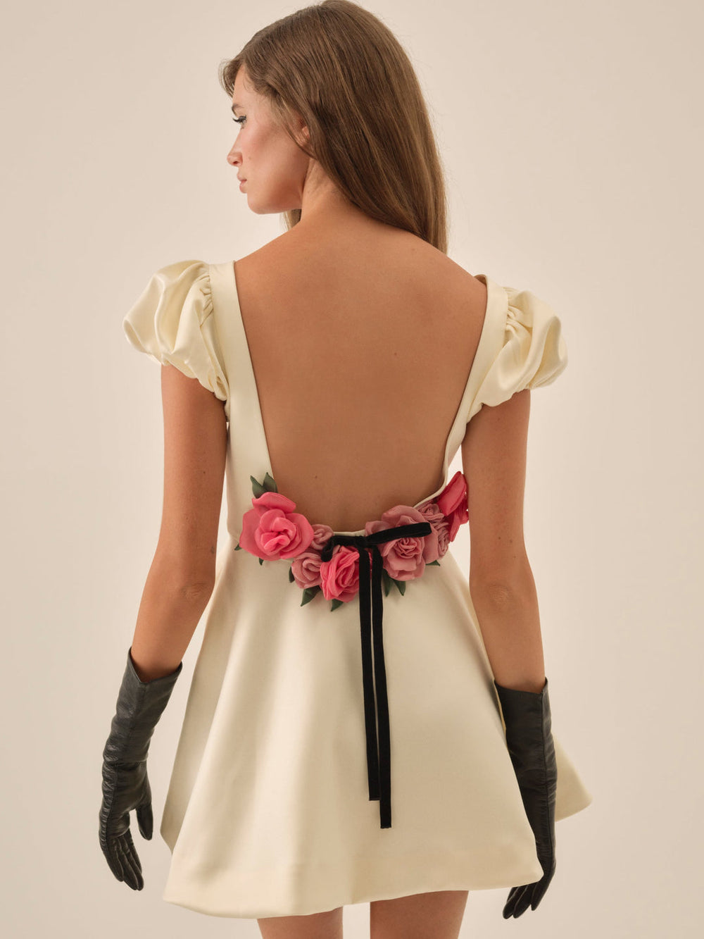 Rosalie Mini Dress Cream